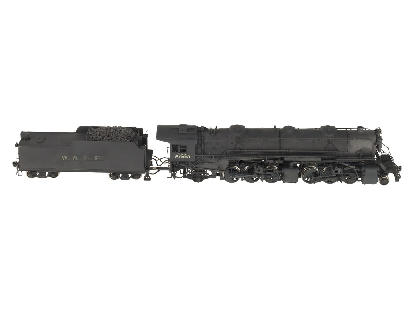 Samhongsa HO Scale Brass W&LE 2-6-6-2 Steam Loco & Tender - Custom