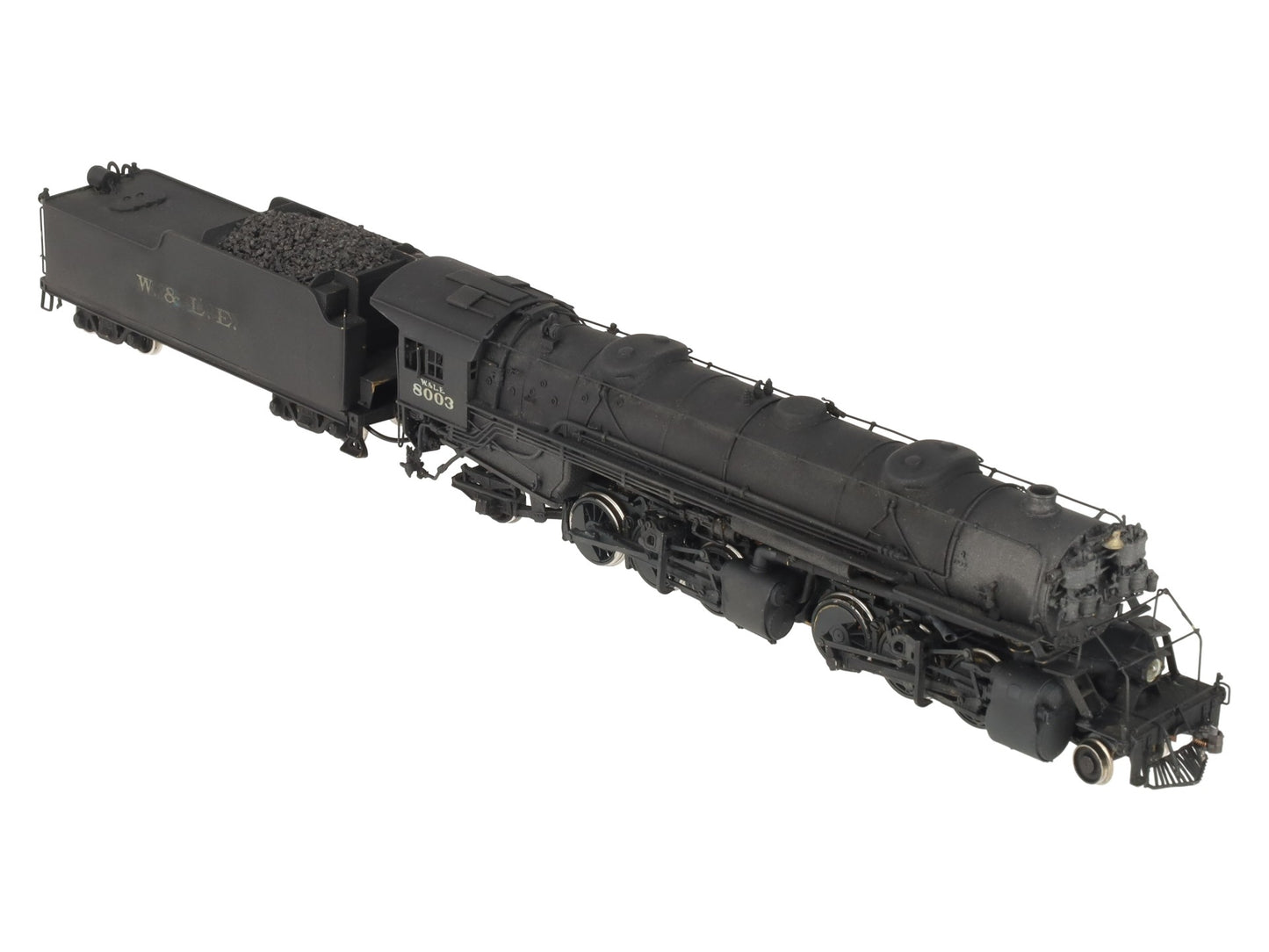 Samhongsa HO Scale Brass W&LE 2-6-6-2 Steam Loco & Tender - Custom