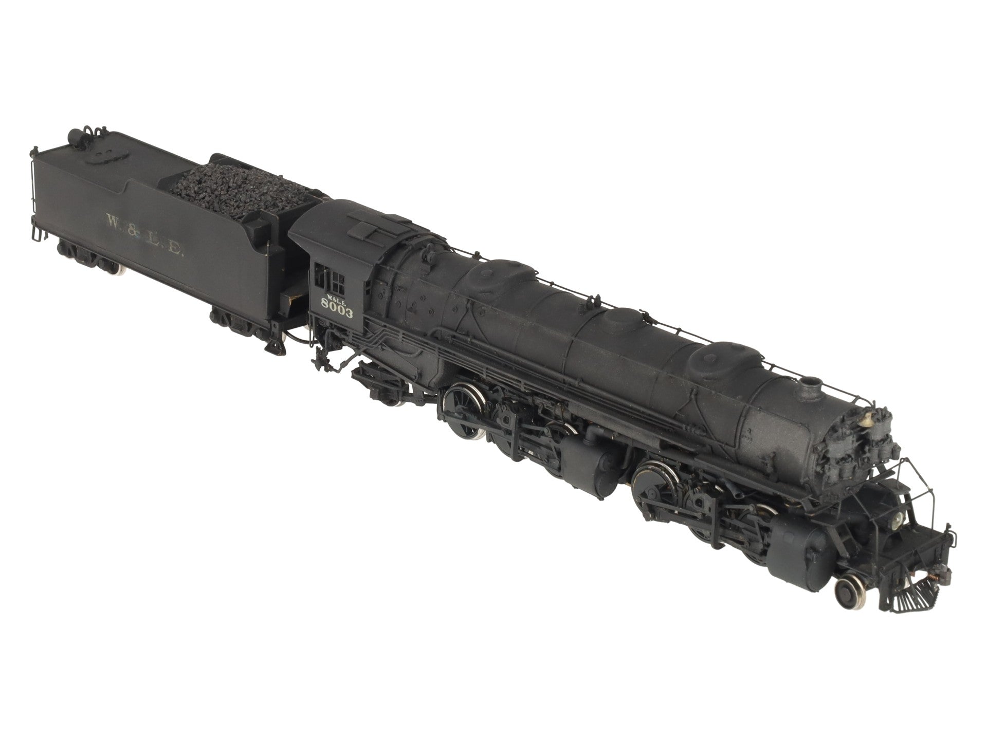 Samhongsa HO Scale Brass W&LE 2-6-6-2 Steam Loco & Tender - Custom