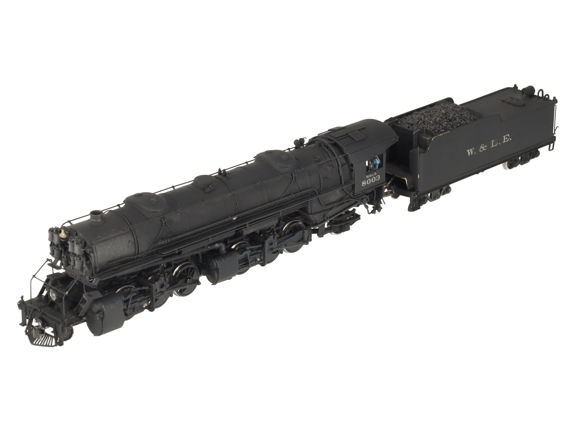 Samhongsa HO Scale Brass W&LE 2-6-6-2 Steam Loco & Tender - Custom