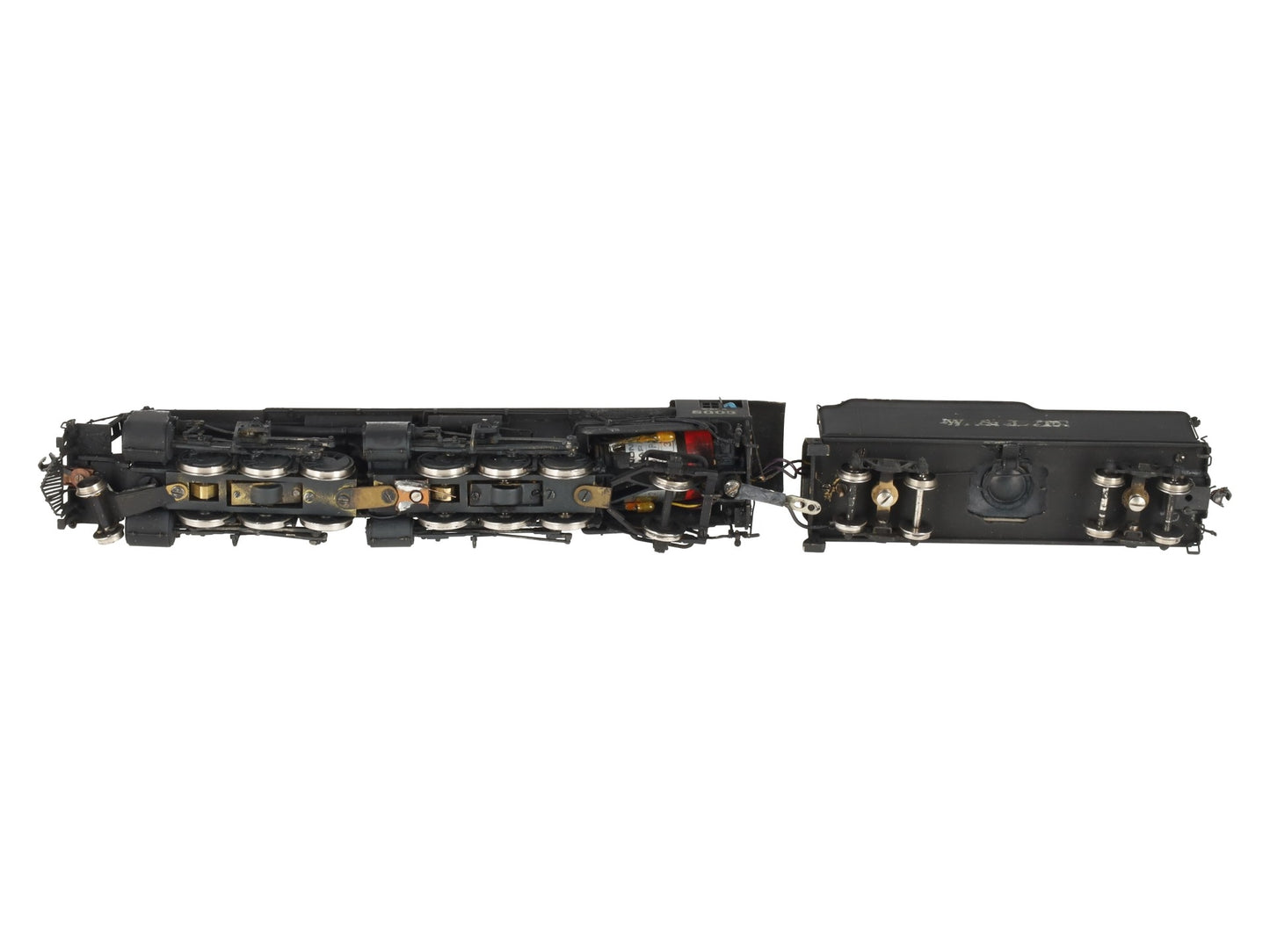 Samhongsa HO Scale Brass W&LE 2-6-6-2 Steam Loco & Tender - Custom