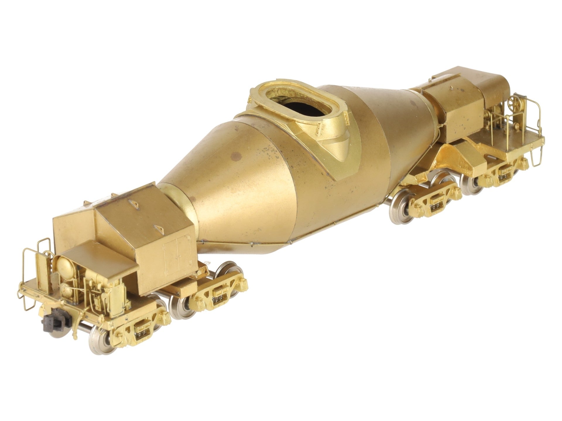 Oriental Limited HO Scale BRASS 200 Ton Hot Metal Car (Unpainted) EX/Box