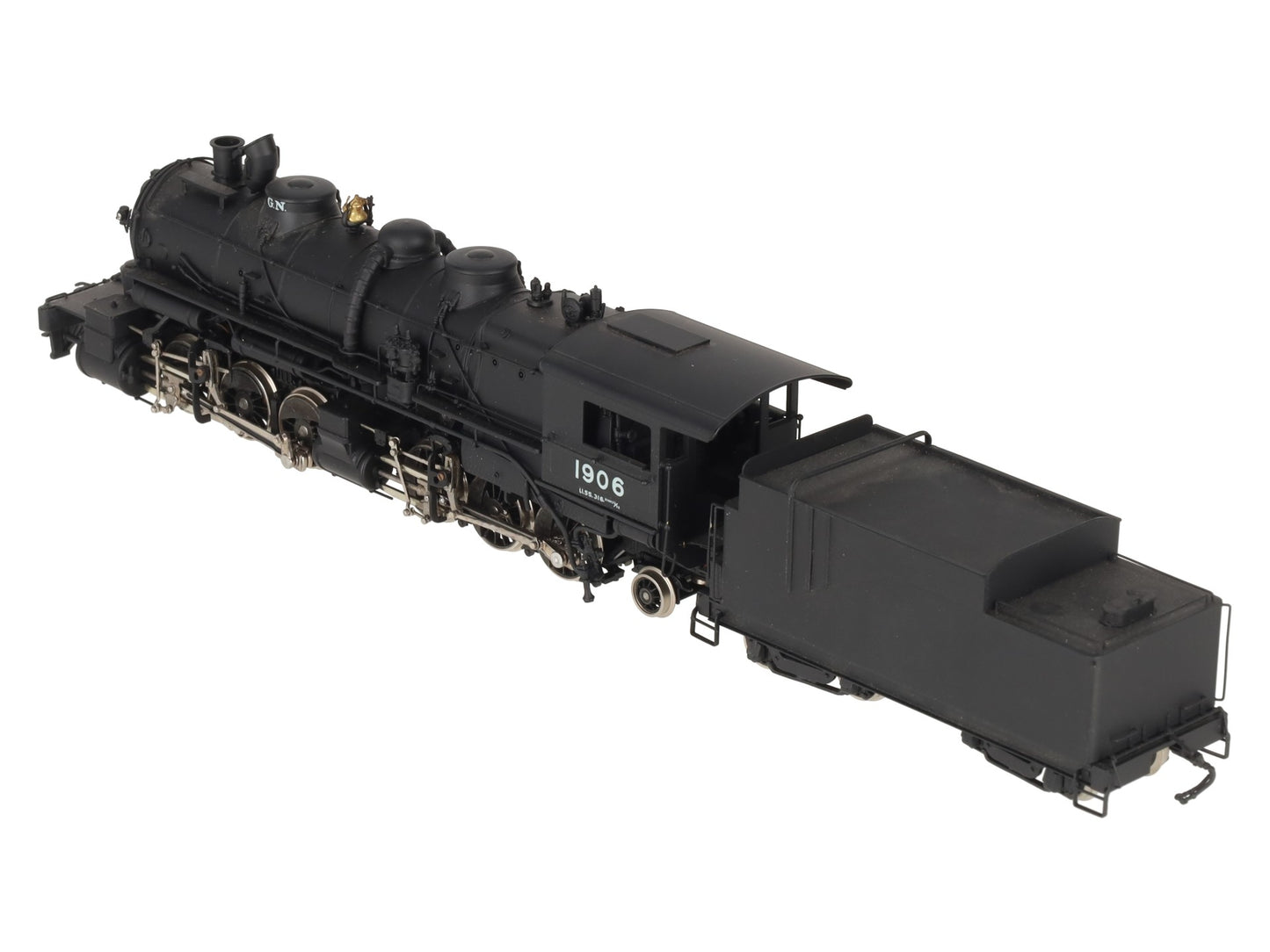 Tenshodo 170 HO Brass Great Northern 2-6-6-2 Class L-1 Steam Locomotive & Tender EX/Box