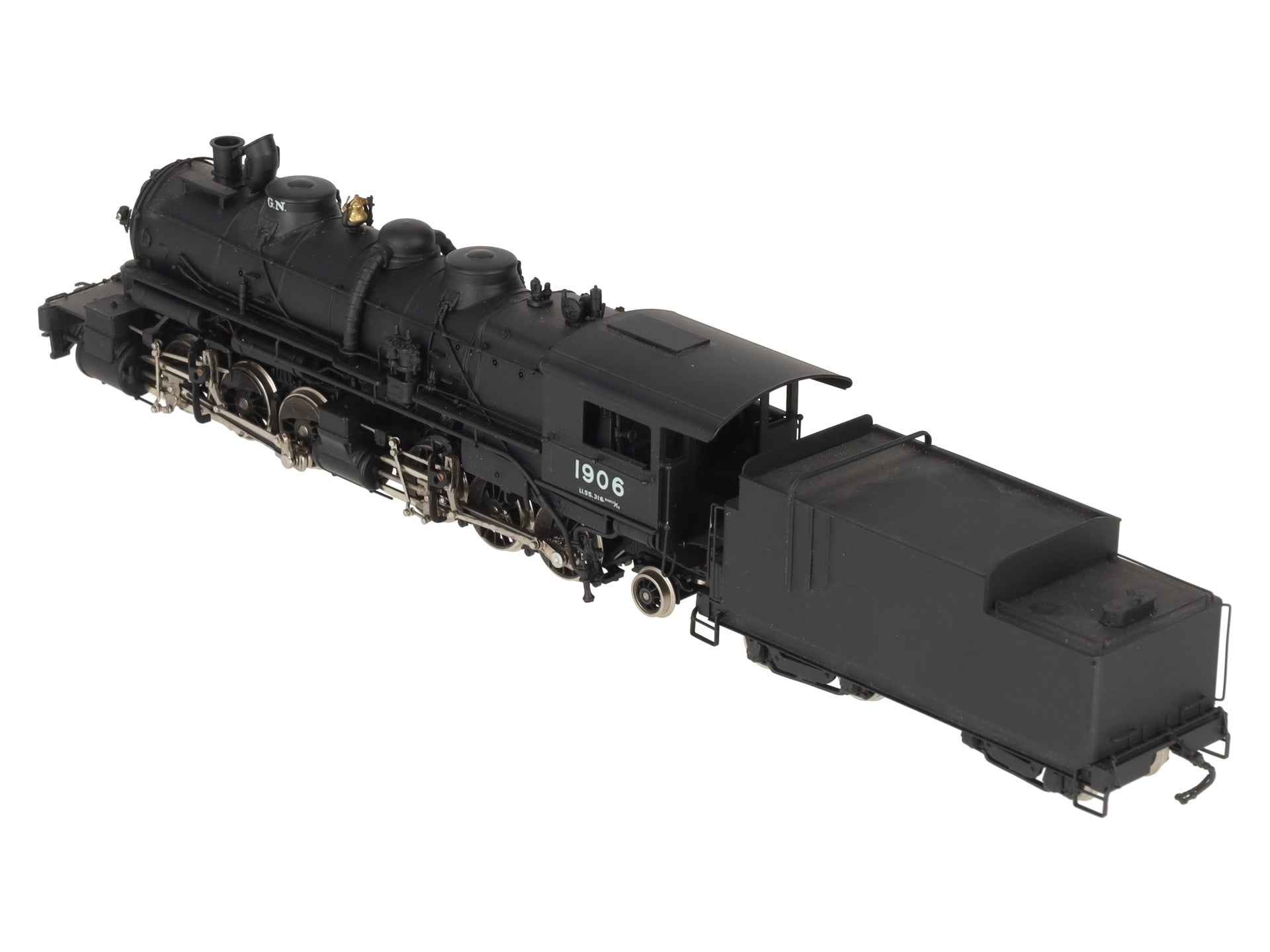 Tenshodo 170 HO Brass Great Northern 2-6-6-2 Class L-1 Steam Locomotive & Tender EX/Box