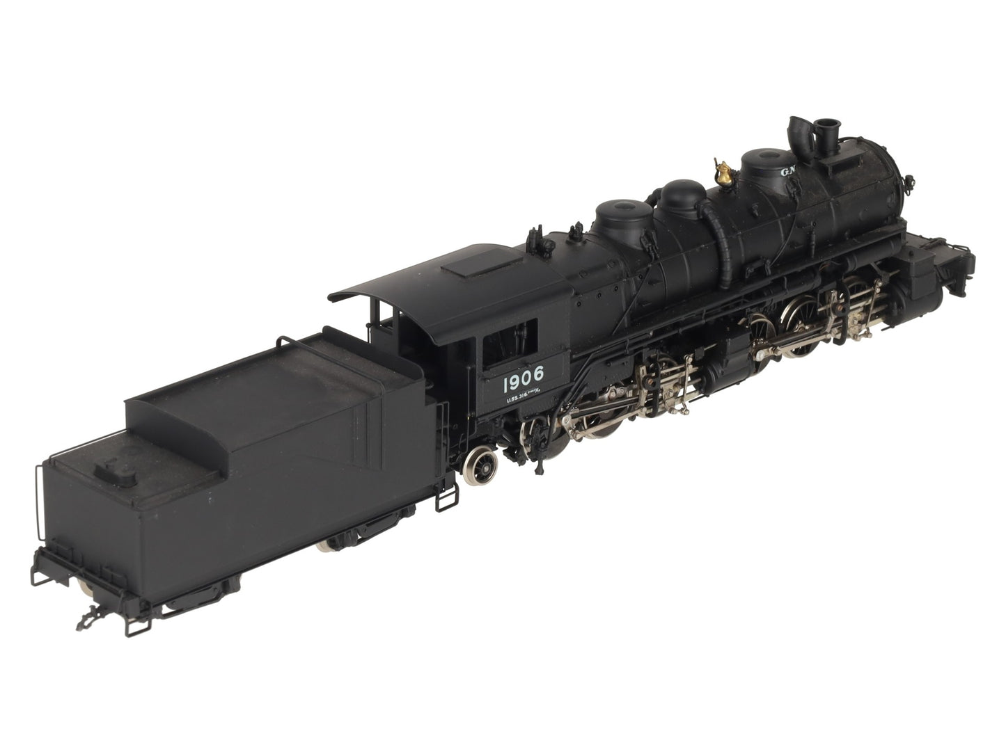 Tenshodo 170 HO Brass Great Northern 2-6-6-2 Class L-1 Steam Locomotive & Tender EX/Box