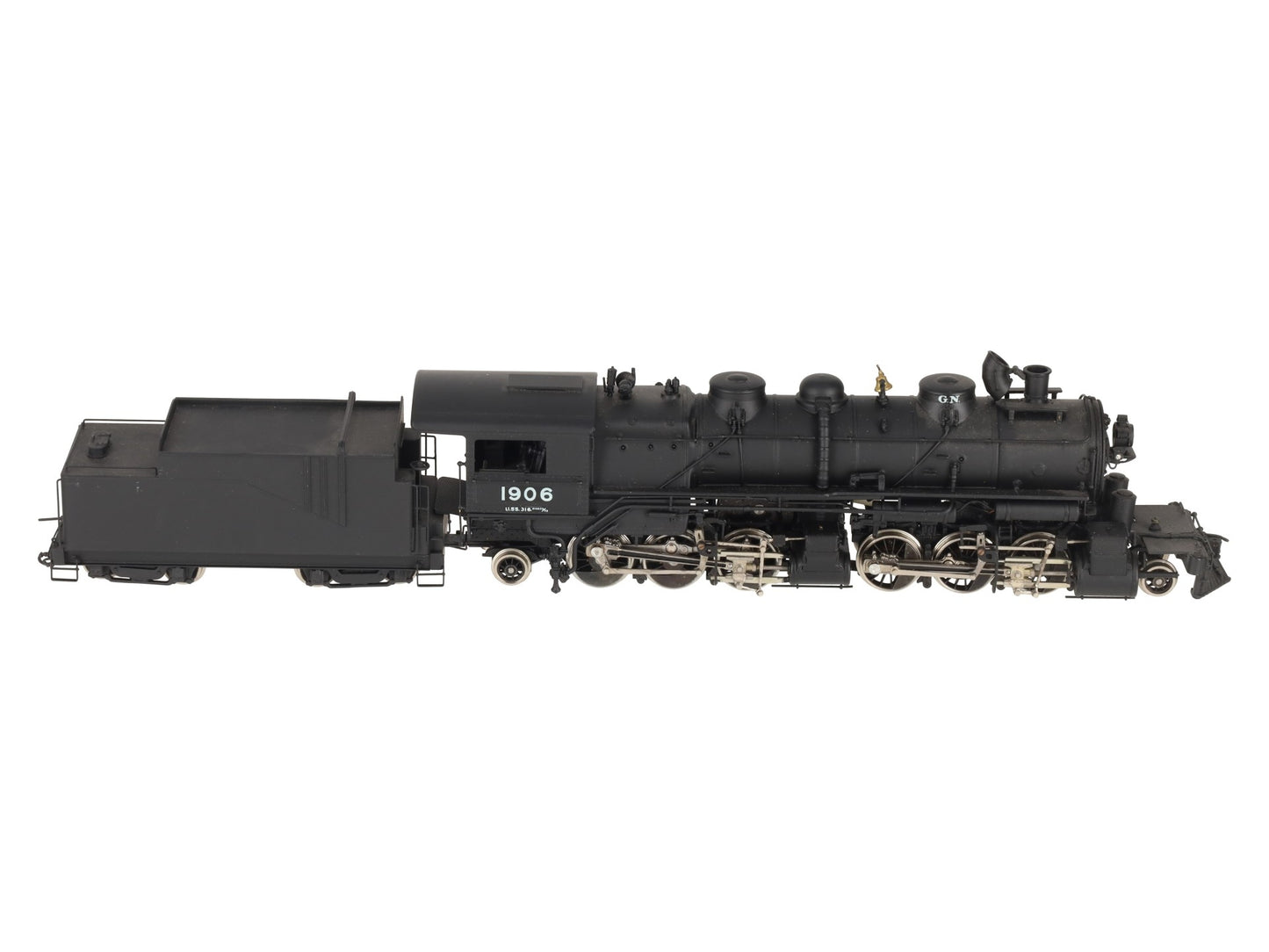 Tenshodo 170 HO Brass Great Northern 2-6-6-2 Class L-1 Steam Locomotive & Tender EX/Box