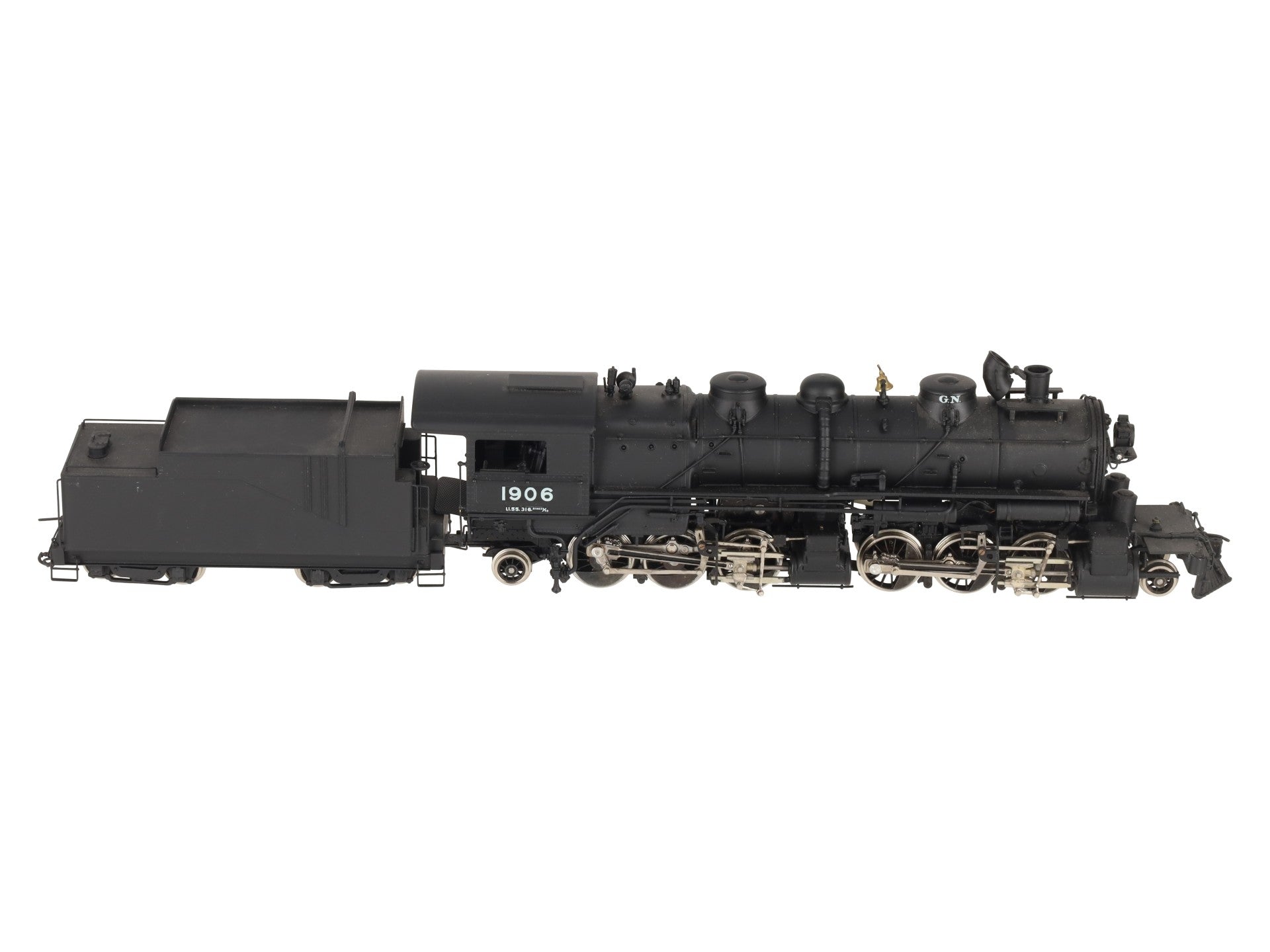 Tenshodo 170 HO Brass Great Northern 2-6-6-2 Class L-1 Steam Locomotive & Tender EX/Box