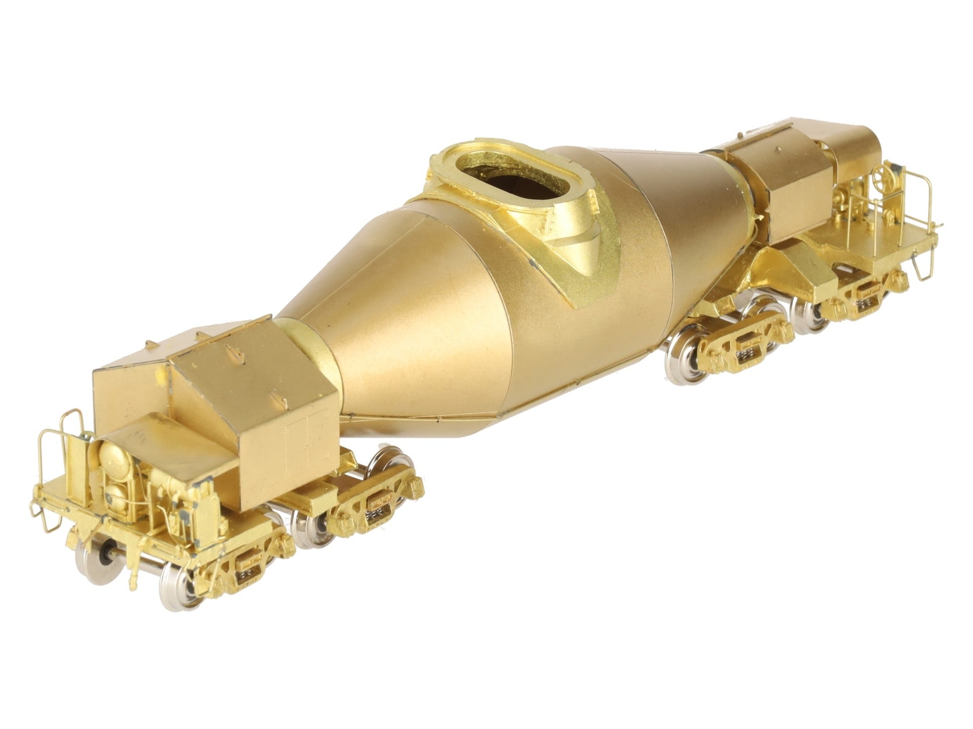 Oriental Limited HO Scale BRASS 200 Ton Hot Metal Car (Unpainted) EX/Box