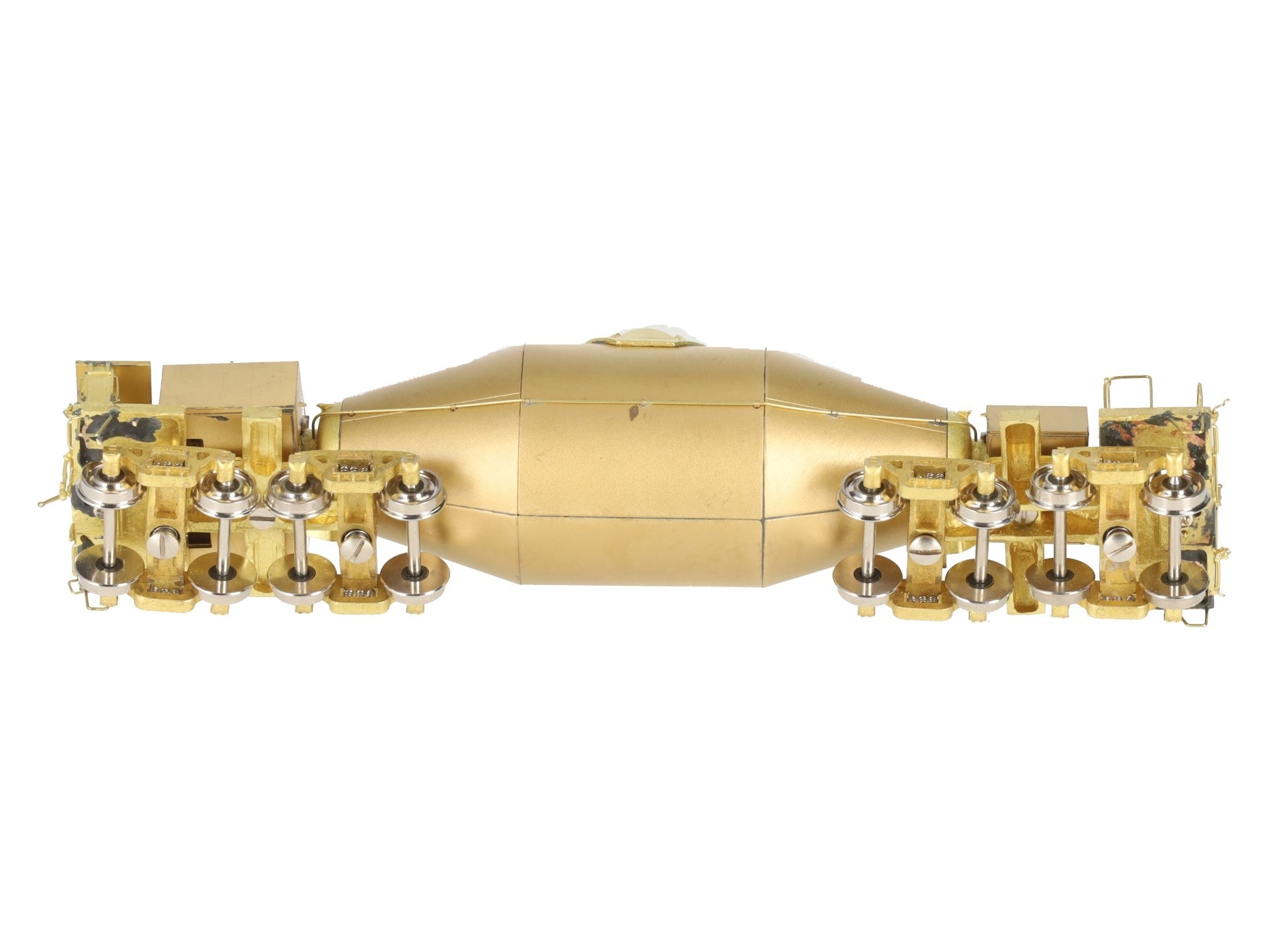 Oriental Limited HO Scale BRASS 200 Ton Hot Metal Car (Unpainted) EX/Box