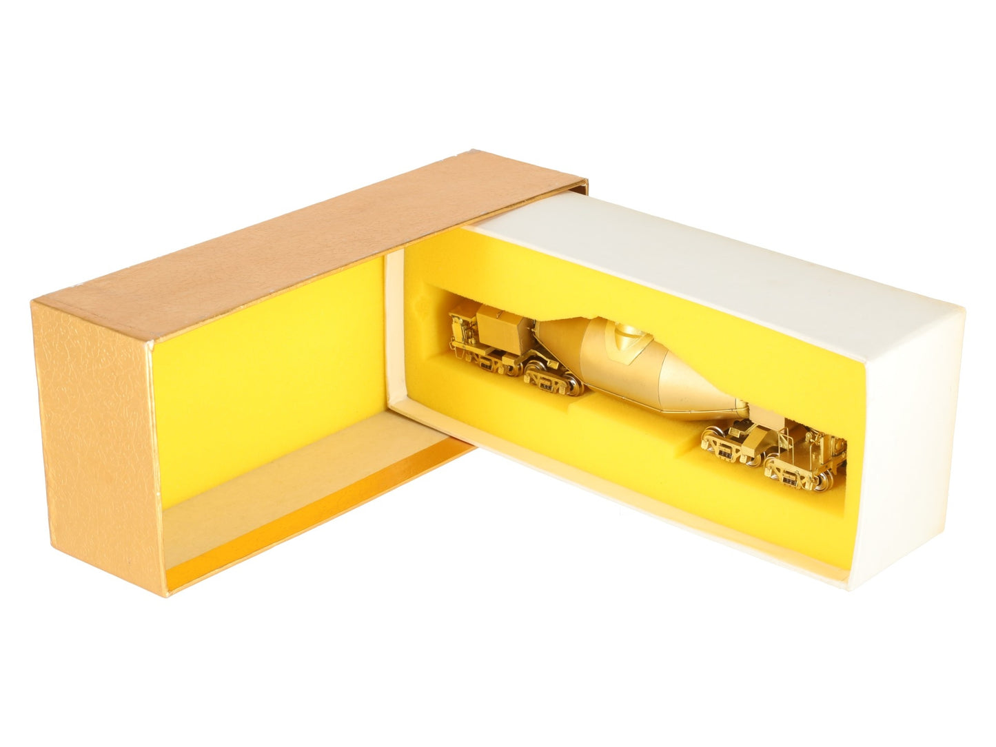 Oriental Limited HO Scale BRASS 200 Ton Hot Metal Car (Unpainted) EX/Box