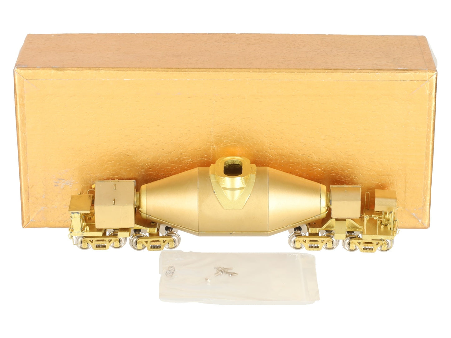 Oriental Limited HO Scale BRASS 200 Ton Hot Metal Car (Unpainted) EX/Box