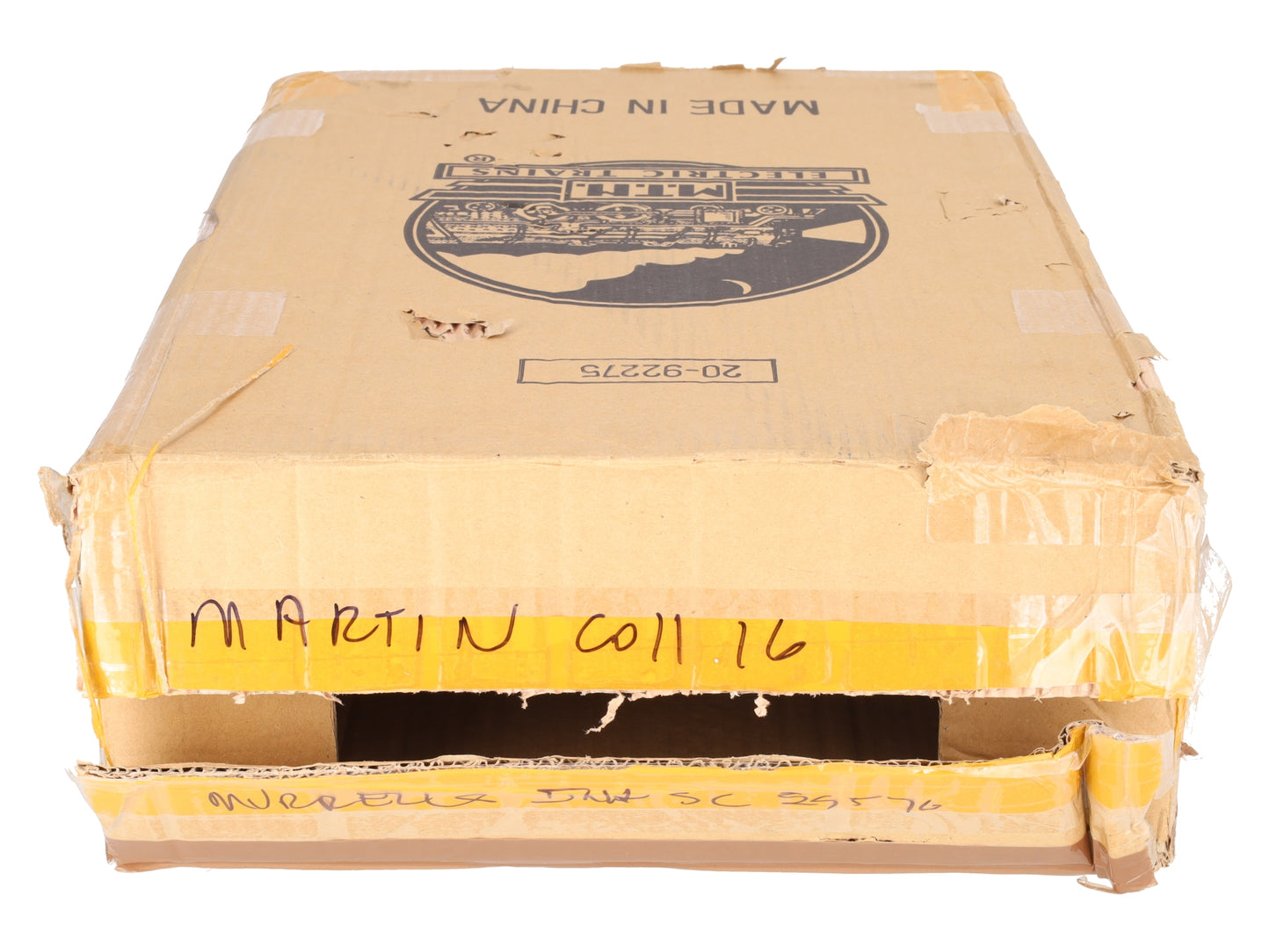 MTH 20-92275 O Gauge U.S. Army 4-Car 60' Flat Car Set w/(2) Humvee Vehicles EX/Box