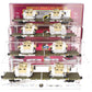 MTH 20-92275 O Gauge U.S. Army 4-Car 60' Flat Car Set w/(2) Humvee Vehicles EX/Box
