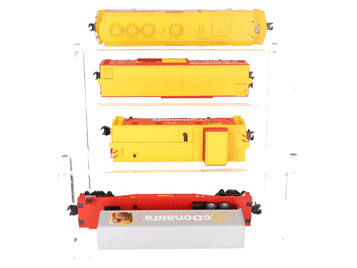 MTH 30-4042-1 McDonalds RailKing F40ph O Gauge Diesel Train Set with PS 2.0 EX/Box