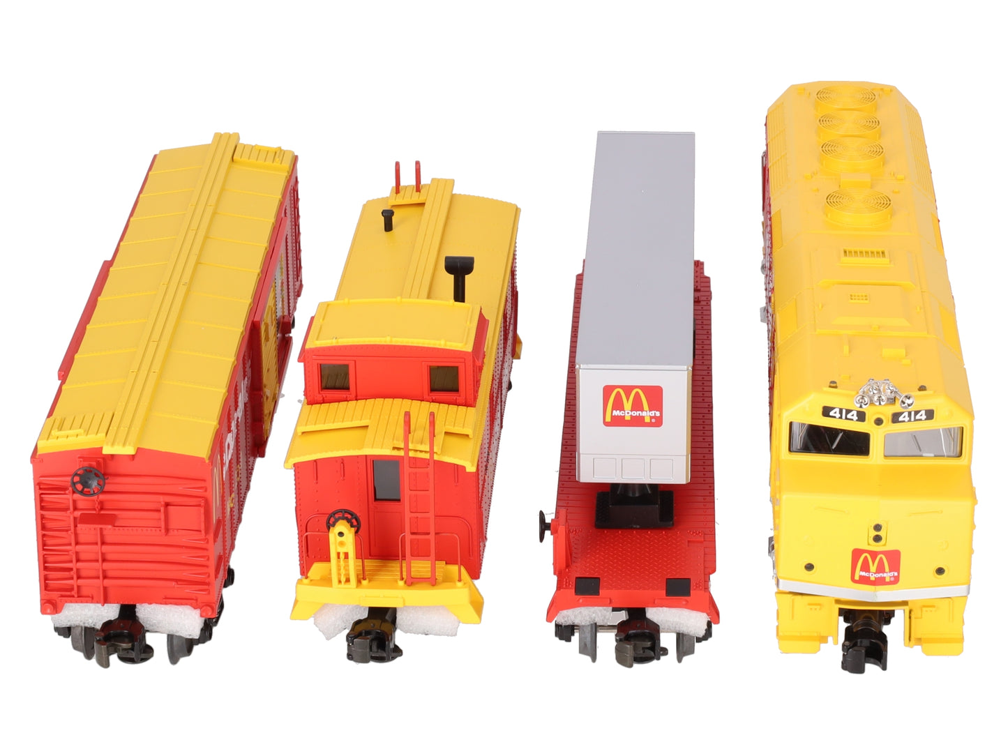 MTH 30-4042-1 McDonalds RailKing F40ph O Gauge Diesel Train Set with PS 2.0 EX/Box