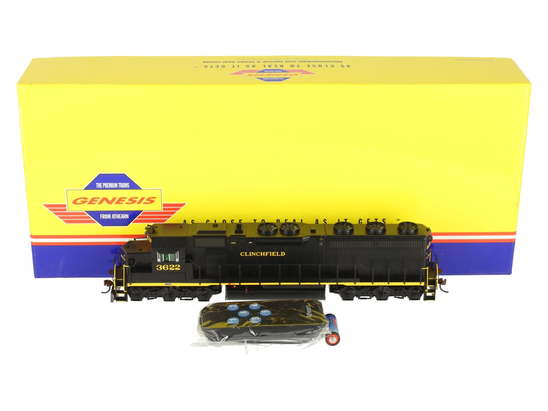 Athearn G67171 HO Clinchfeild SD45-2 Diesel Locomotive #3622 EX/Box