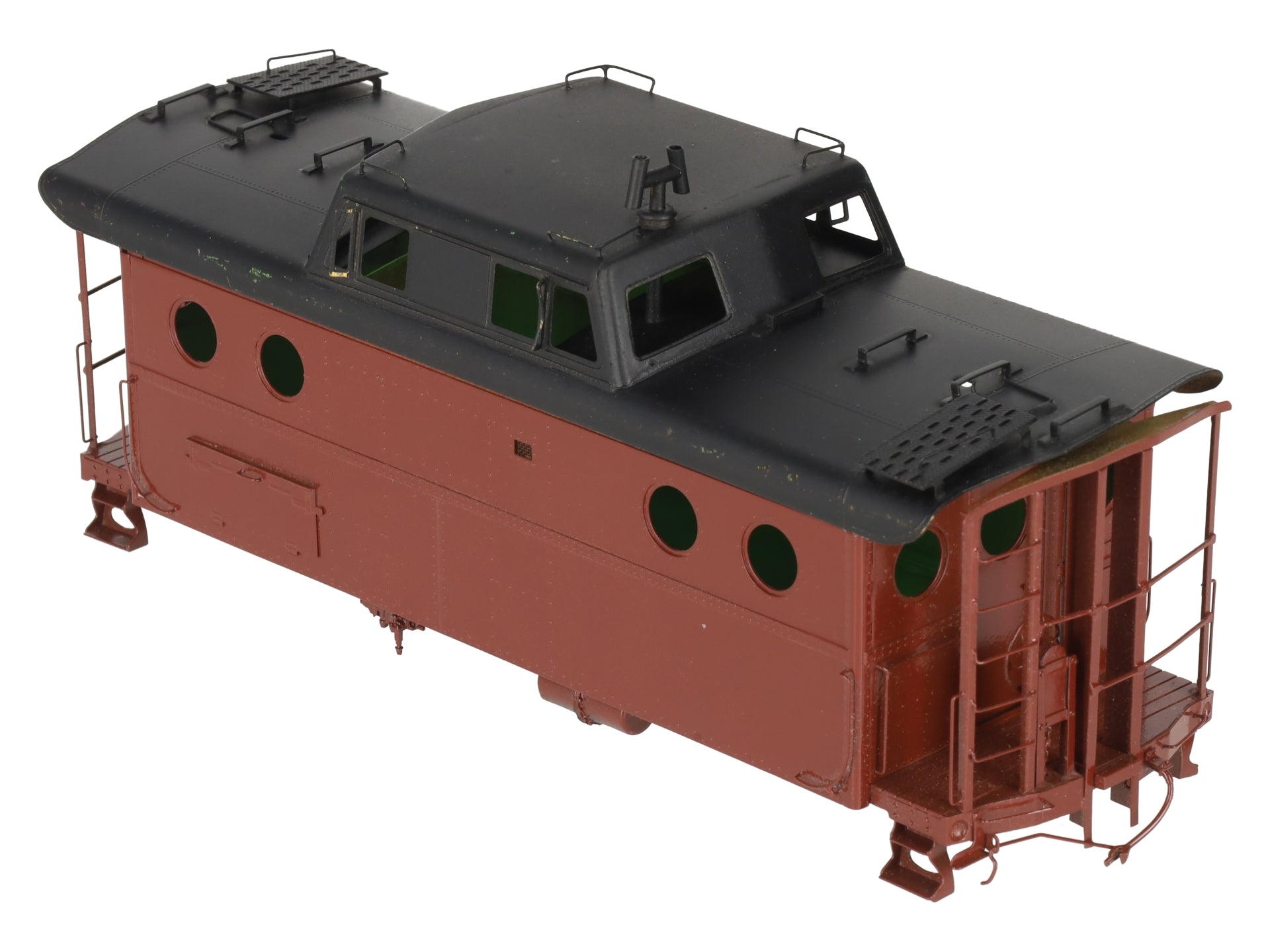 Sunnyside O BRASS Pennsylvania N5C Caboose -2 Rail - Shell Only/Painted EX/Box