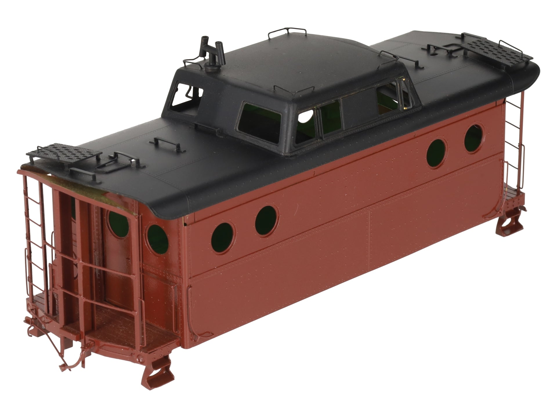 Sunnyside O BRASS Pennsylvania N5C Caboose -2 Rail - Shell Only/Painted EX/Box
