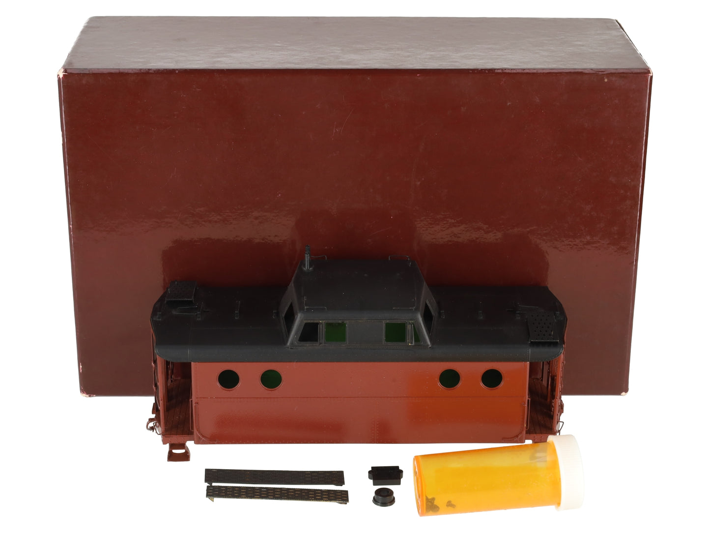 Sunnyside O BRASS Pennsylvania N5C Caboose -2 Rail - Shell Only/Painted EX/Box