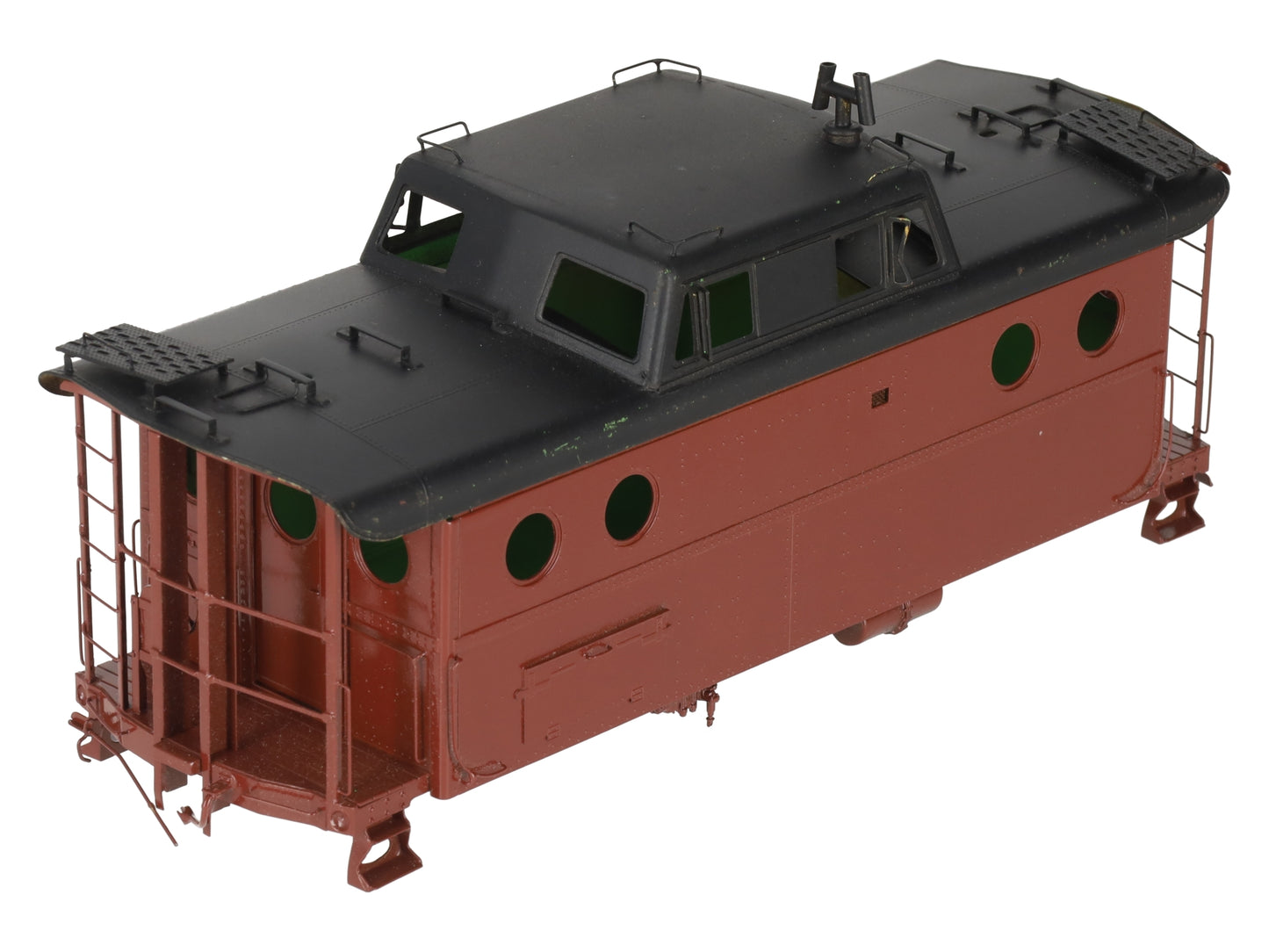 Sunnyside O BRASS Pennsylvania N5C Caboose -2 Rail - Shell Only/Painted EX/Box