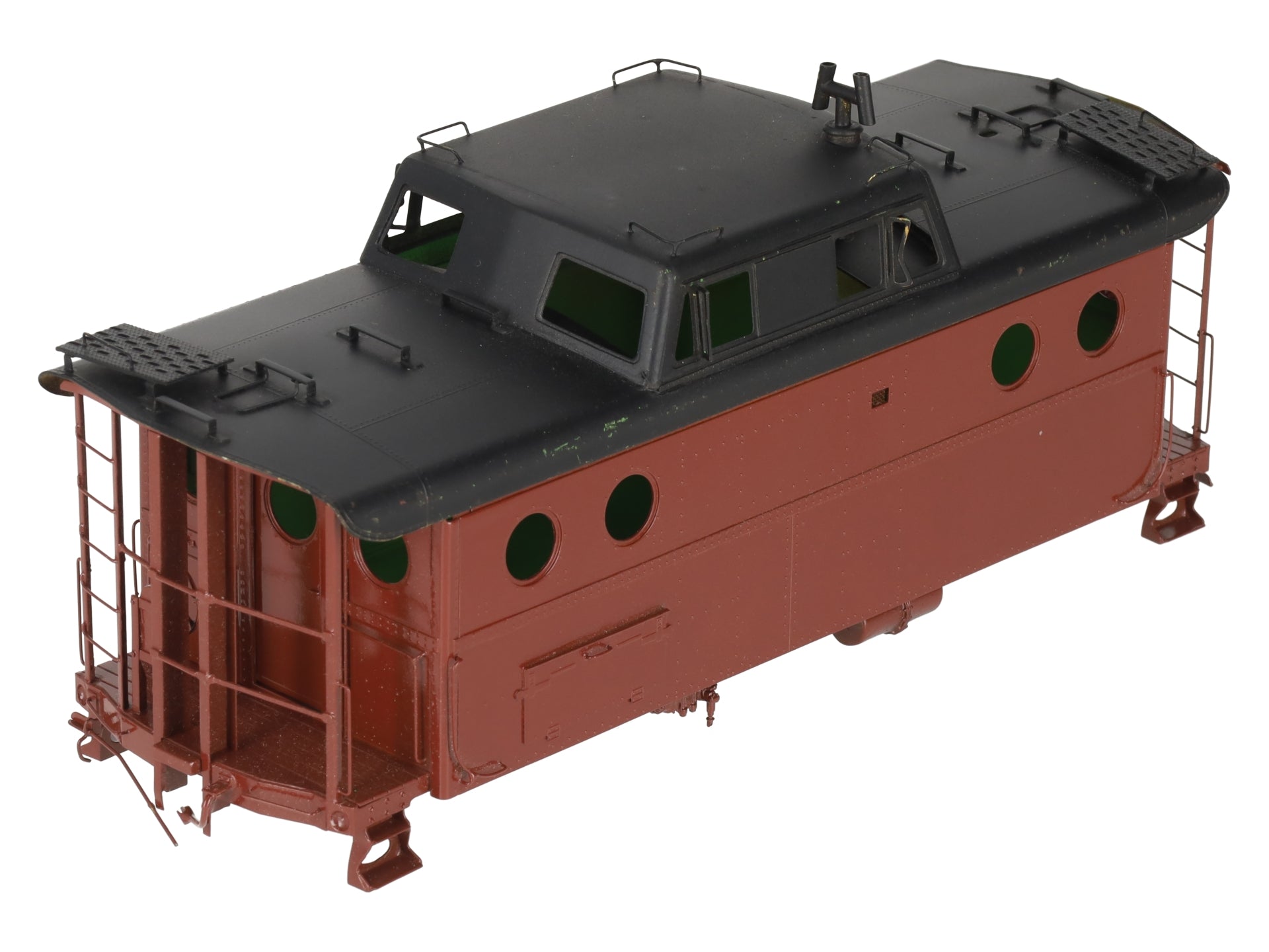 Sunnyside O BRASS Pennsylvania N5C Caboose -2 Rail - Shell Only/Painted EX/Box