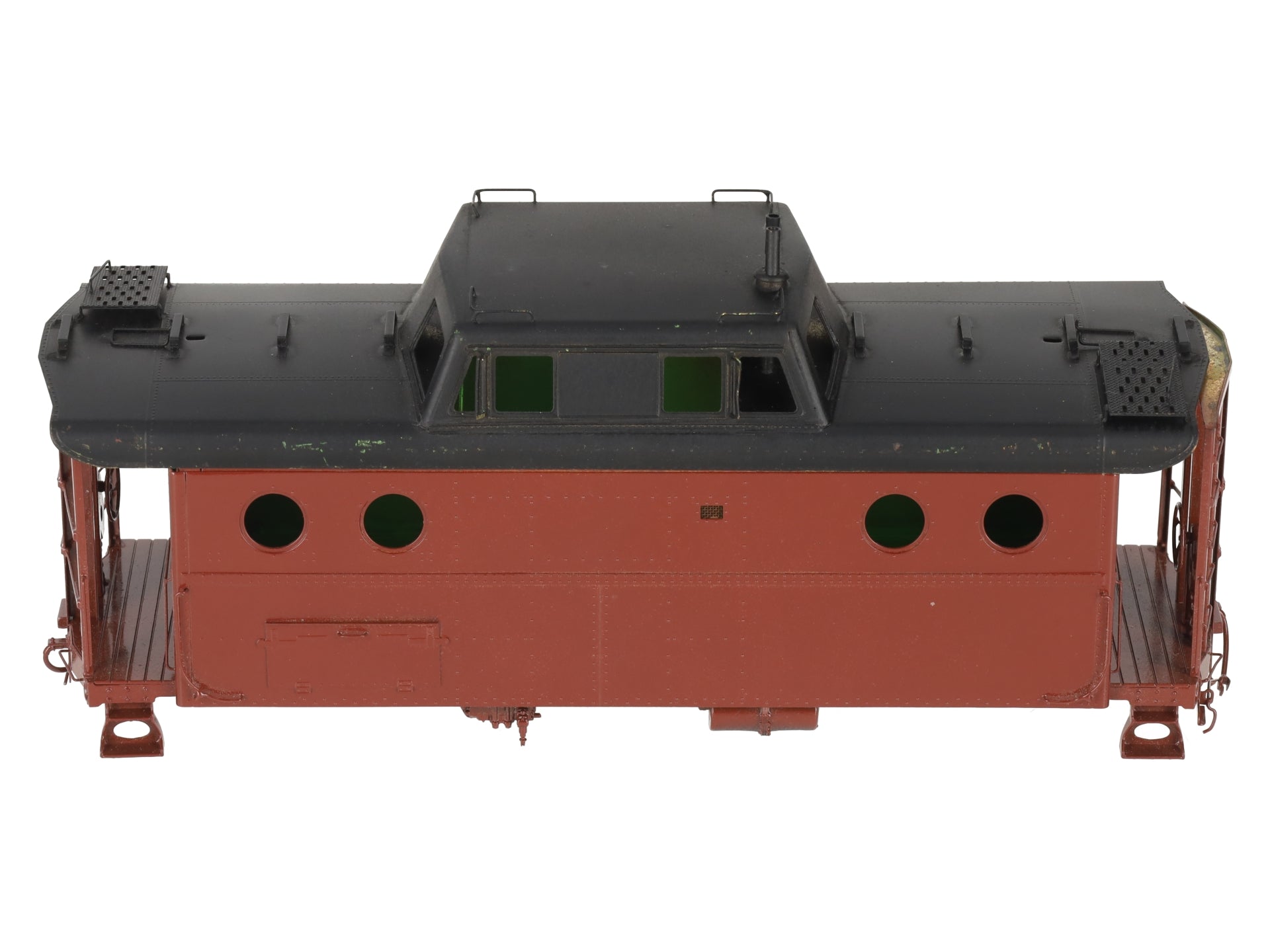 Sunnyside O BRASS Pennsylvania N5C Caboose -2 Rail - Shell Only/Painted EX/Box