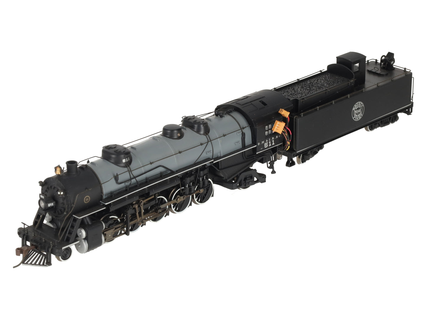 Bachmann 83307 HO DM&IR USRA Light 2-10-2 Steam Engine w/DCC #511 EX/Box