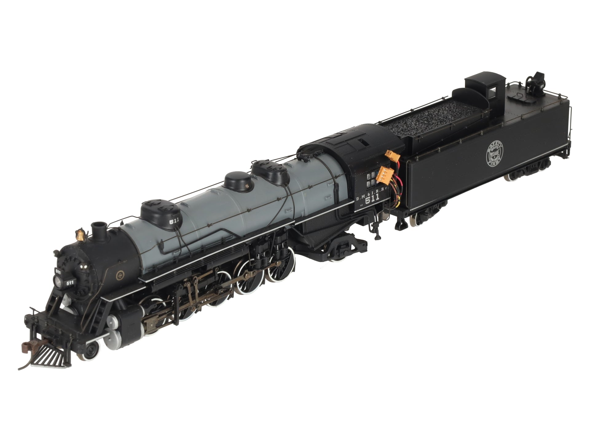 Bachmann 83307 HO DM&IR USRA Light 2-10-2 Steam Engine w/DCC #511 EX/Box