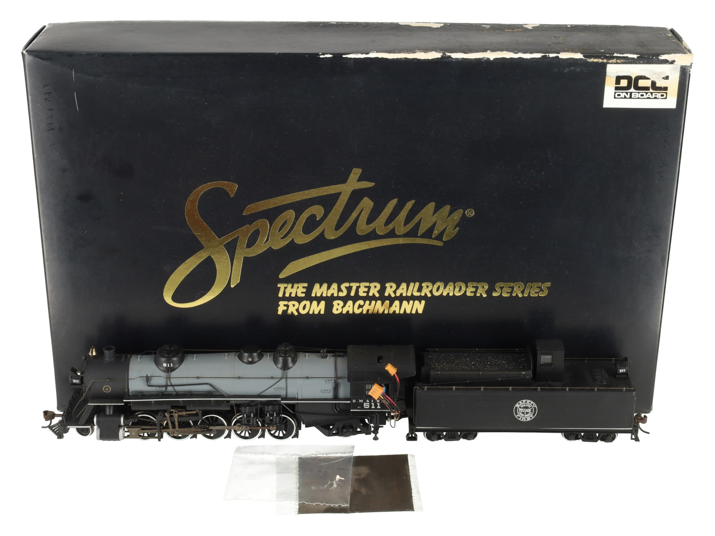Bachmann 83307 HO DM&IR USRA Light 2-10-2 Steam Engine w/DCC #511 EX/Box