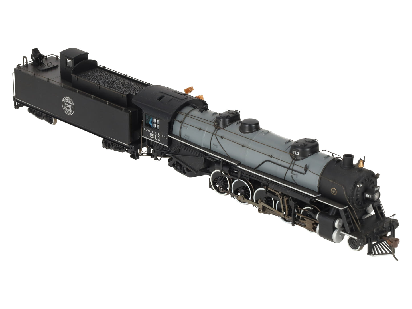Bachmann 83307 HO DM&IR USRA Light 2-10-2 Steam Engine w/DCC #511 EX/Box