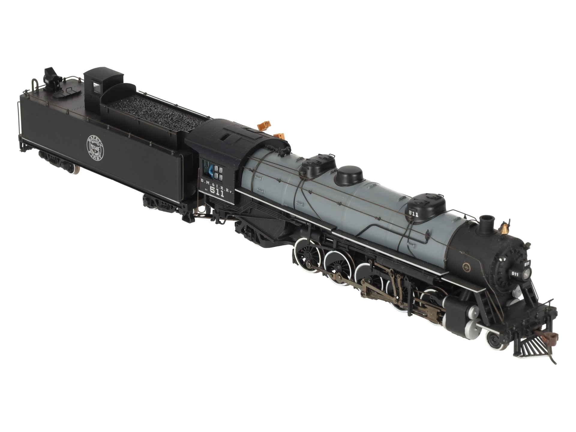 Bachmann 83307 HO DM&IR USRA Light 2-10-2 Steam Engine w/DCC #511 EX/Box