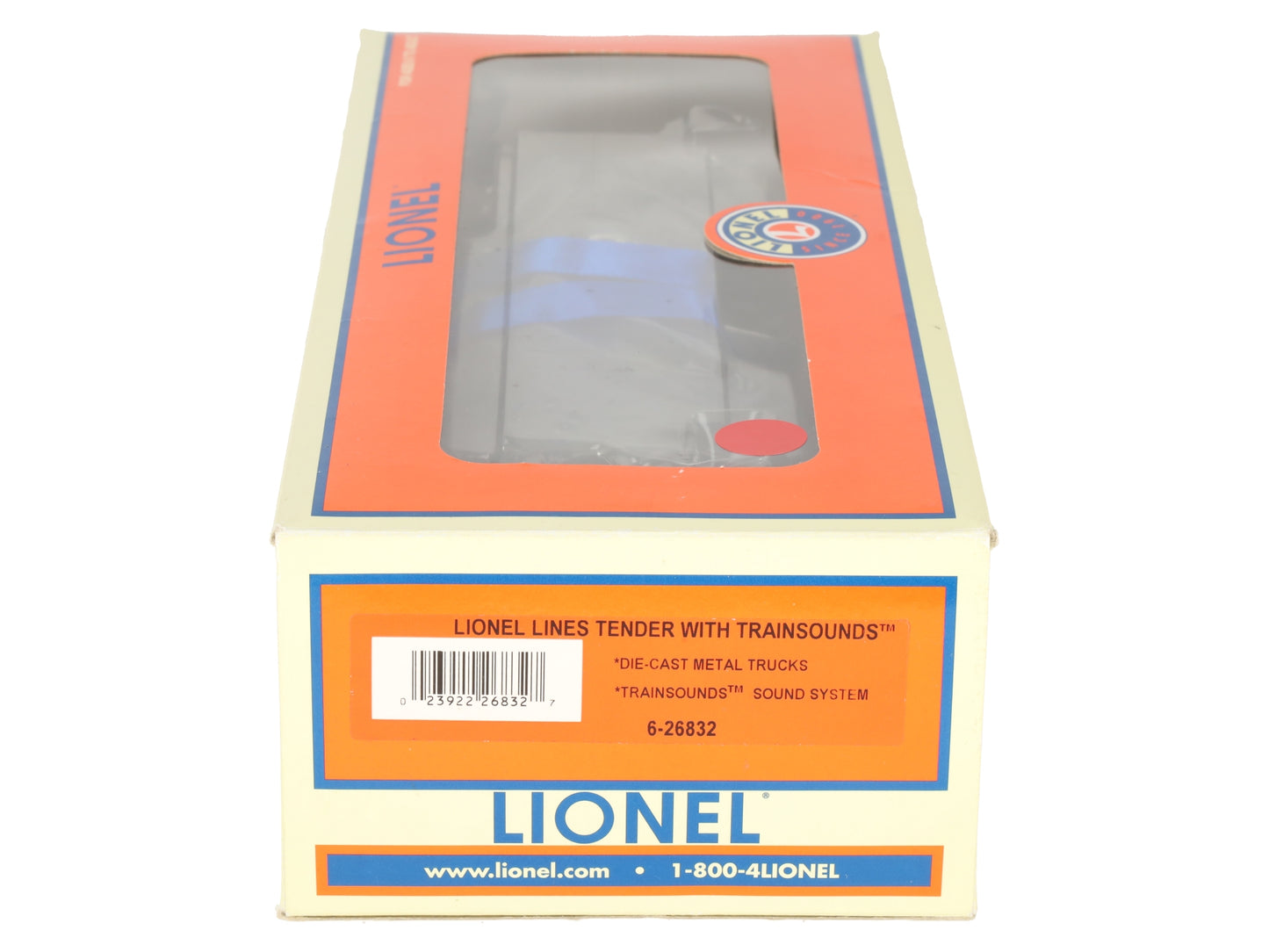 Lionel 6-26832 Lionel Lines Steam TrainSounds Tender - Custom/Box