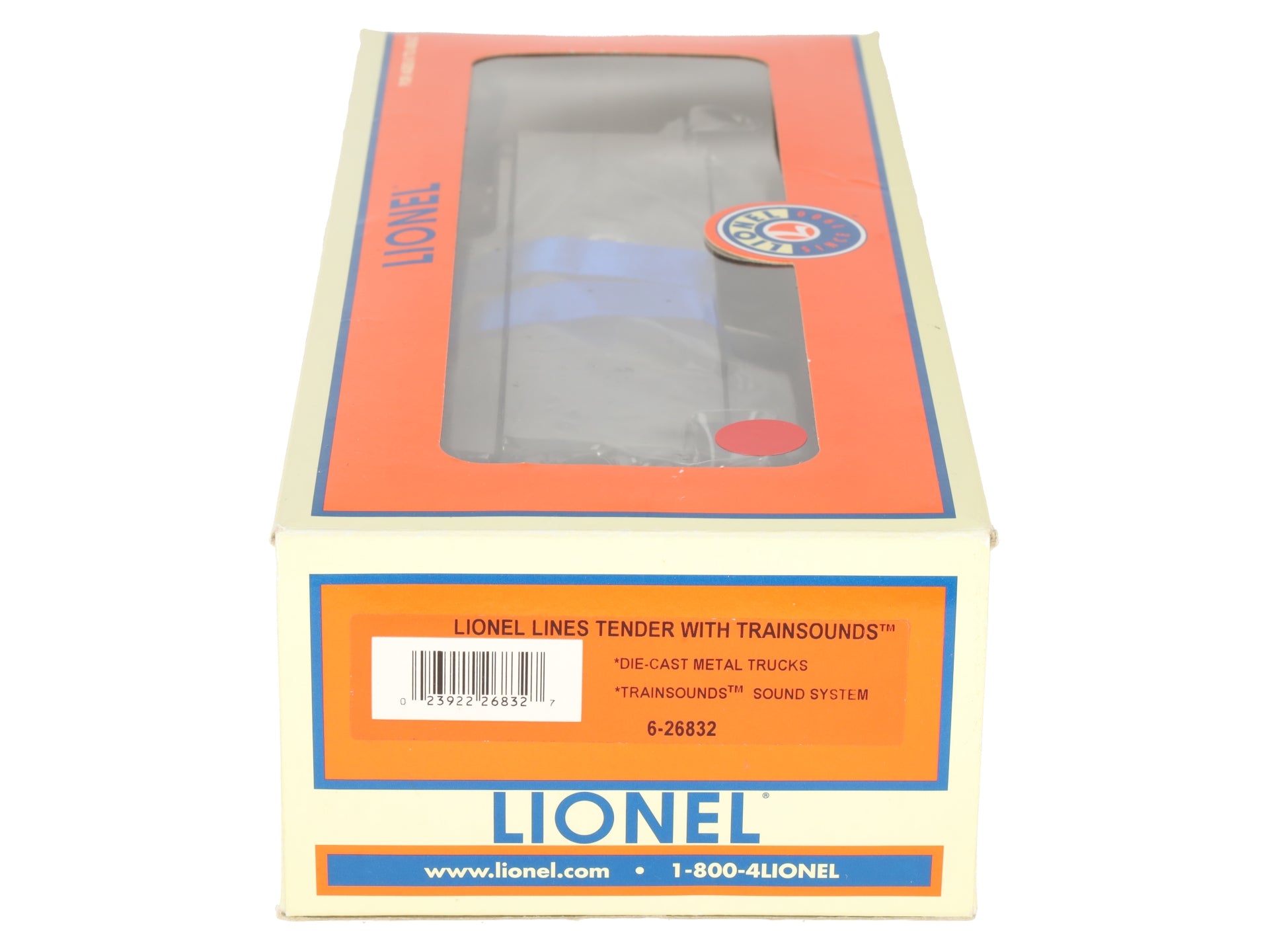 Lionel 6-26832 Lionel Lines Steam TrainSounds Tender - Custom/Box