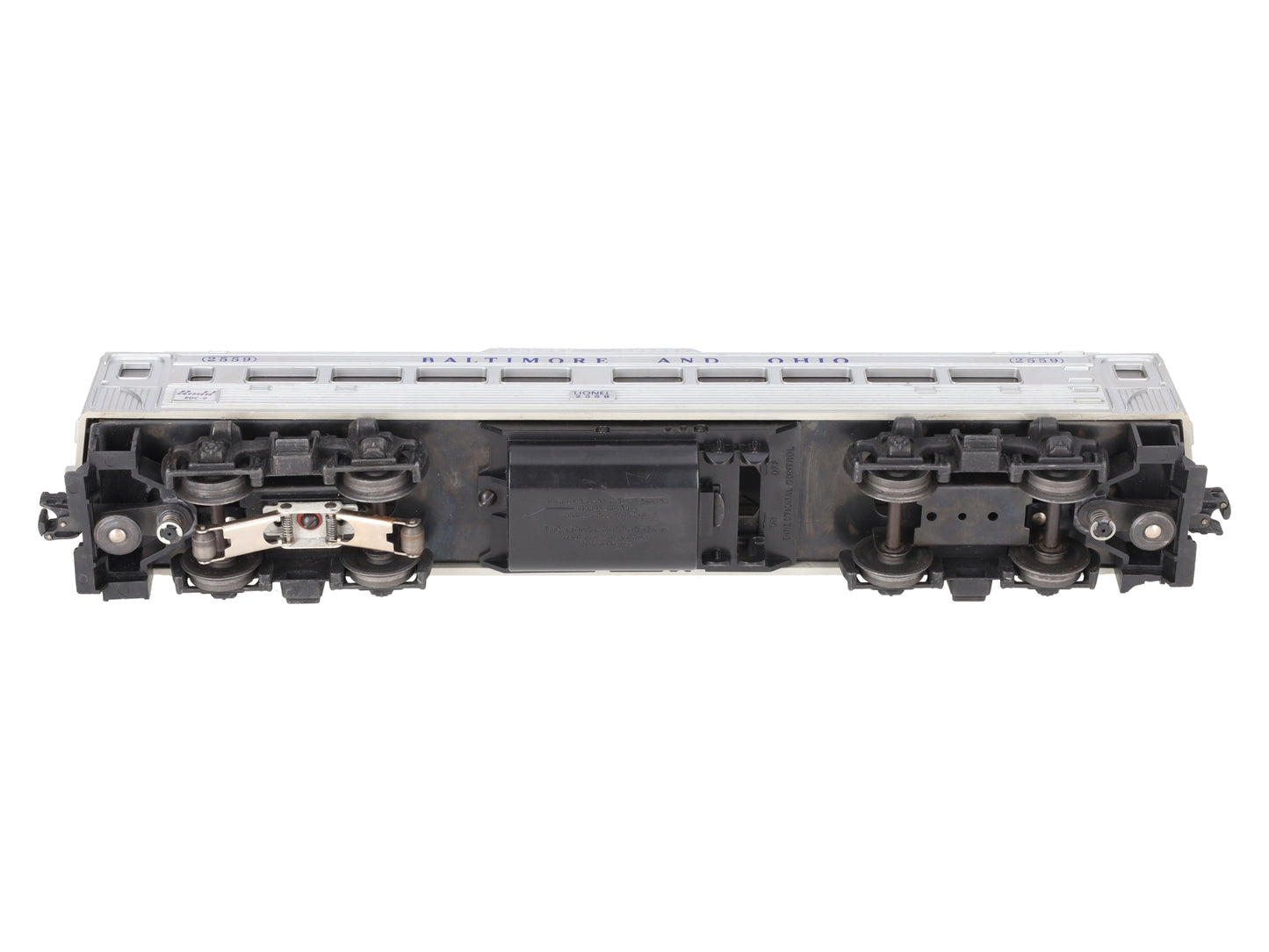 Lionel 2559 Vintage O Baltimore & Ohio RDC Non-Powered Passenger Car VG