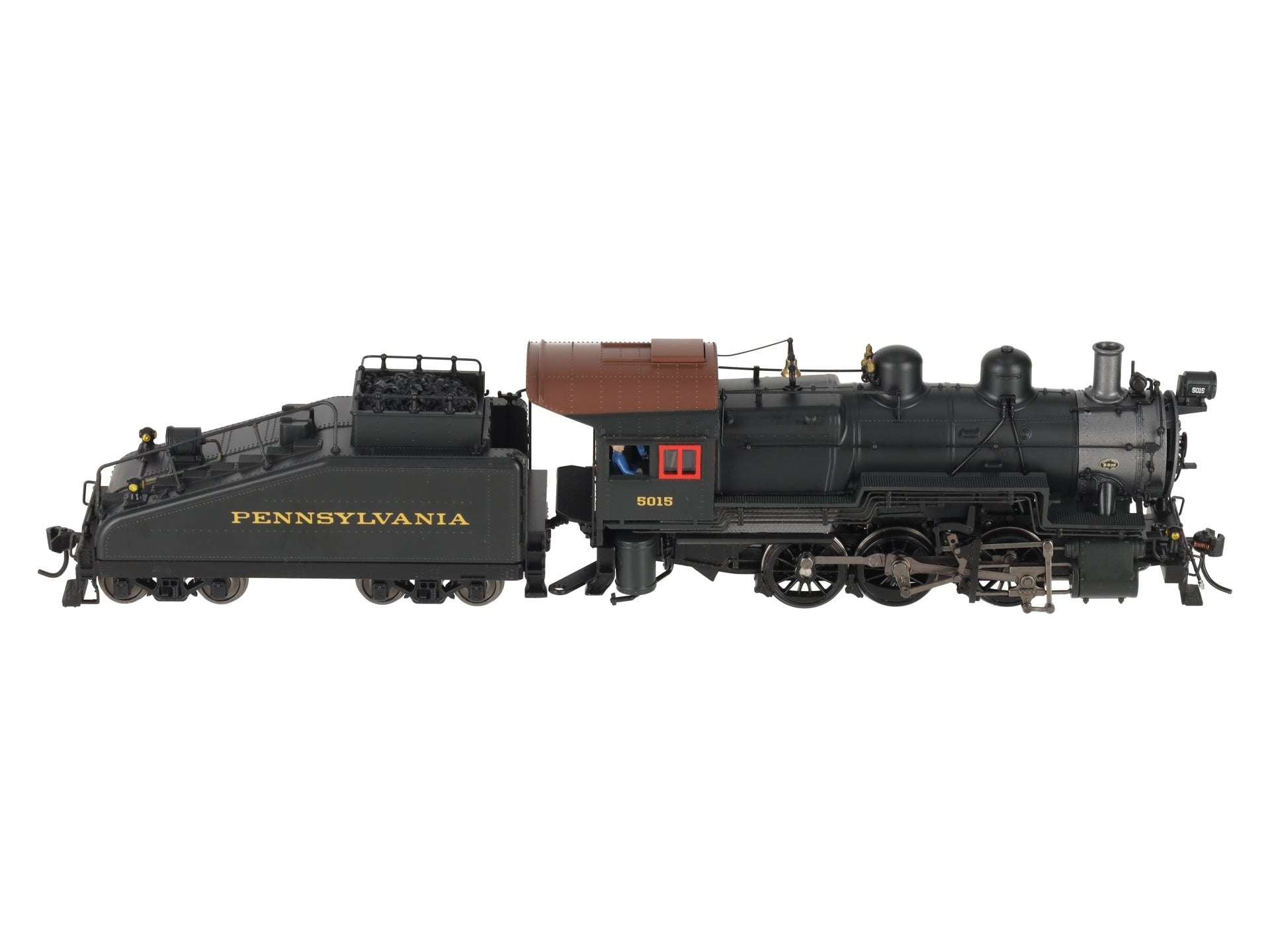 Broadway Limited 9182 HO PRR B6sb 0-6-0 Steam Loco w/ Tender DCC-Ready #5015