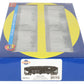 Athearn 70272 HO Penn Central 40' 3-Bay Ribbed Hopper with Load #2 (Pack of 4)