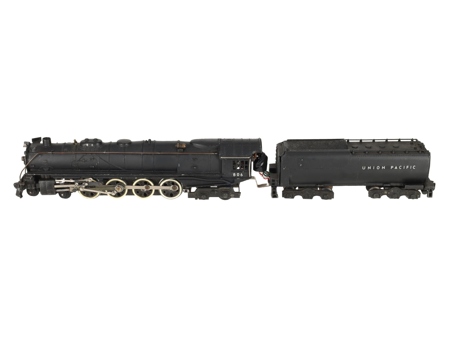 American Flyer 806 Vintage O Prewar 4-8-4 Steam Locomotive w/ Tender VG