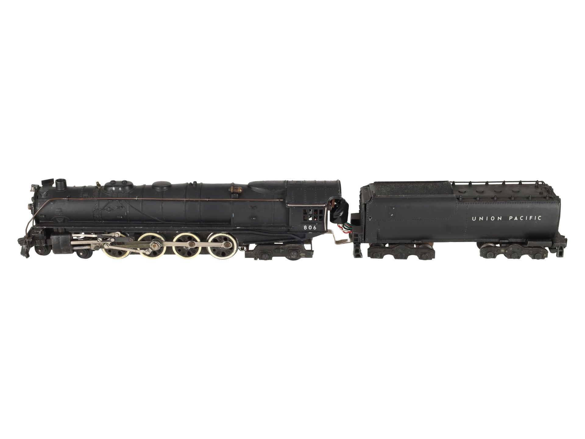 American Flyer 806 Vintage O Prewar 4-8-4 Steam Locomotive w/ Tender VG