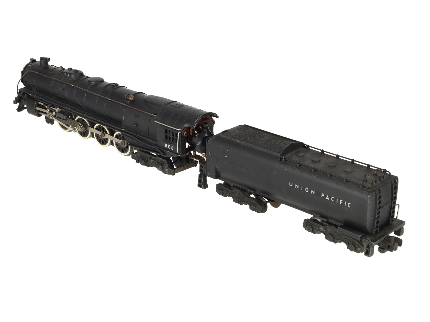 American Flyer 806 Vintage O Prewar 4-8-4 Steam Locomotive w/ Tender VG