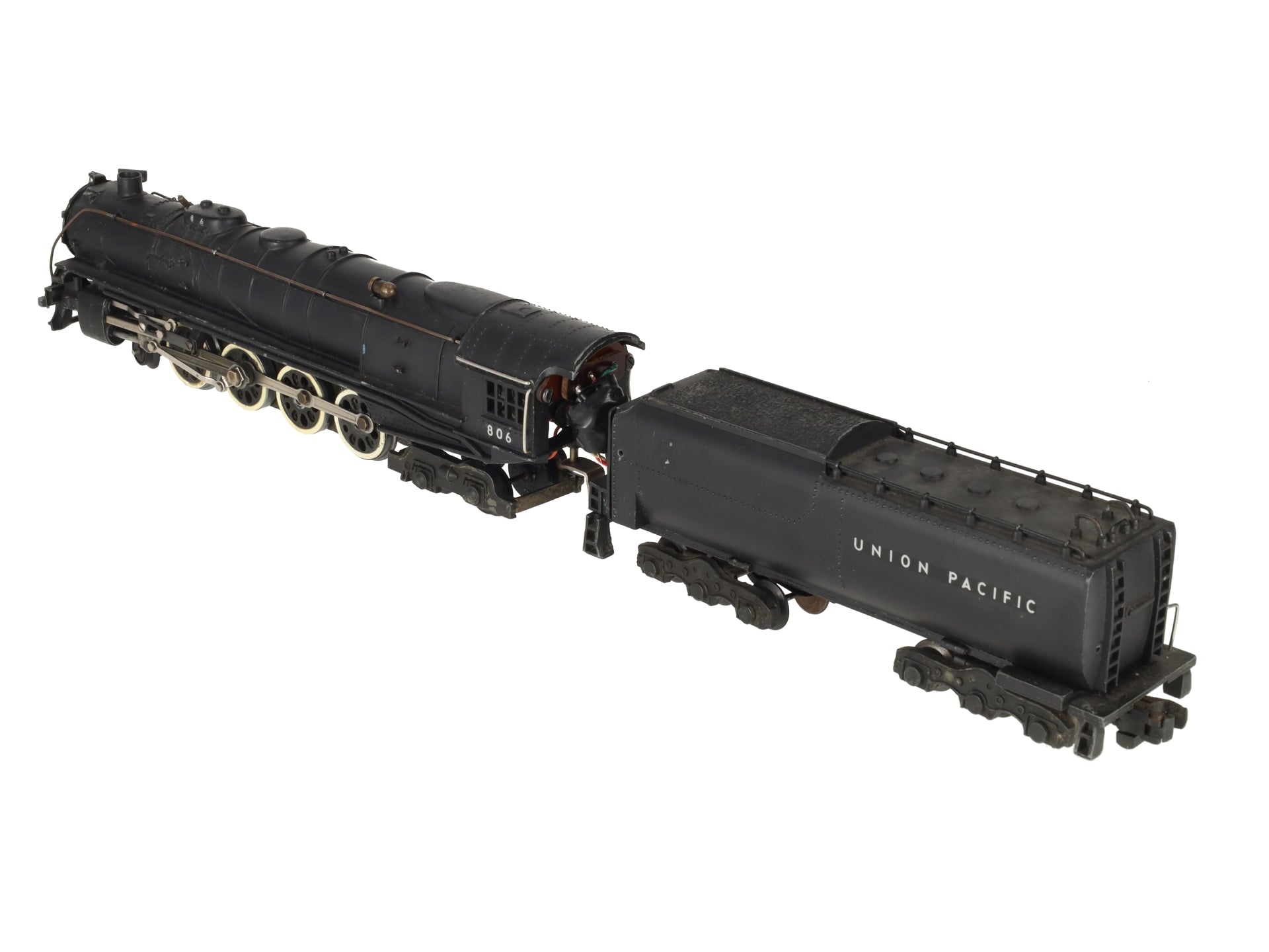 American Flyer 806 Vintage O Prewar 4-8-4 Steam Locomotive w/ Tender VG