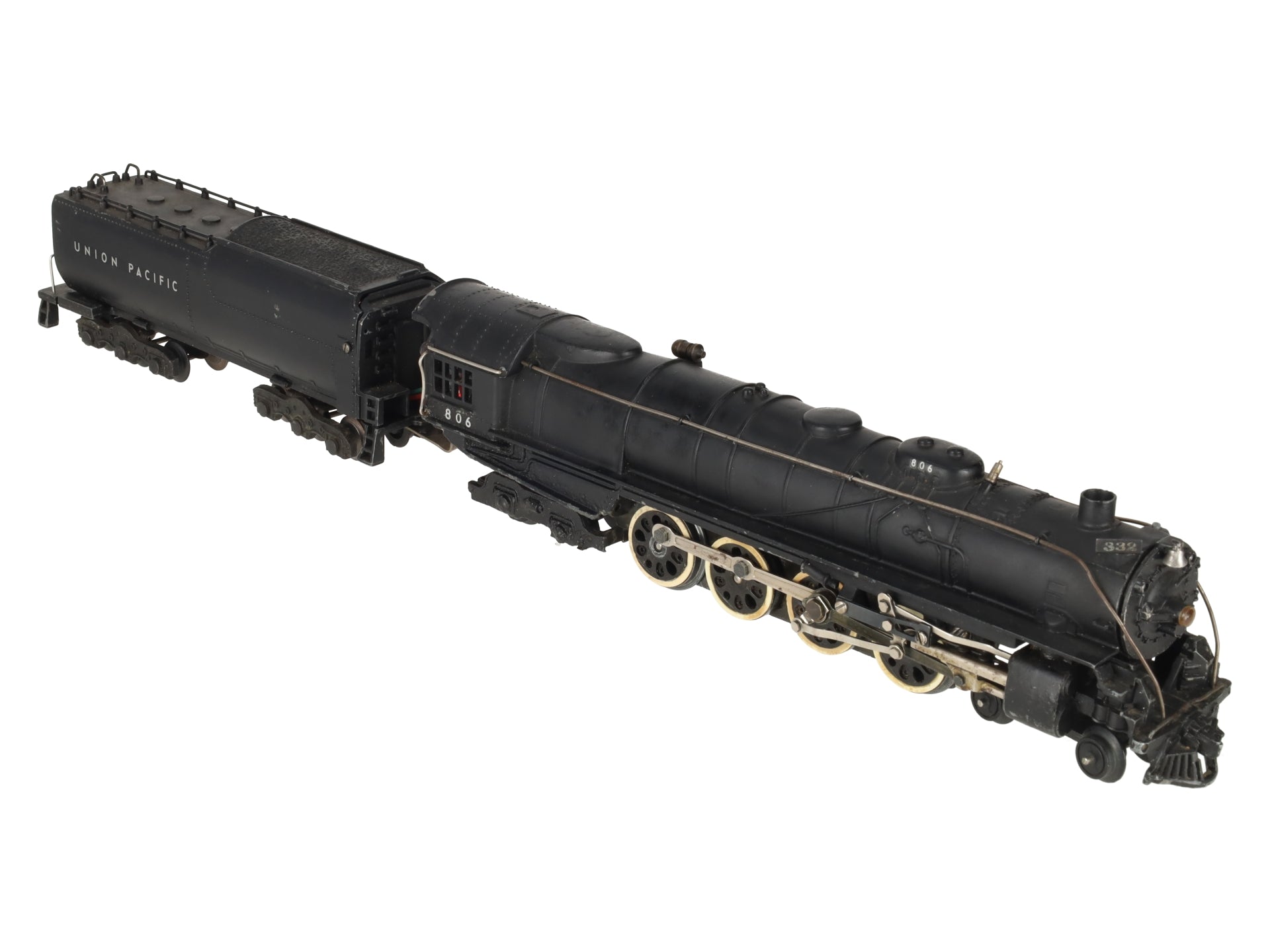 American Flyer 806 Vintage O Prewar 4-8-4 Steam Locomotive w/ Tender VG