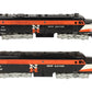 American Flyer 4945 Vintage S New Haven Alco AA Diesel Locomotive Set VG