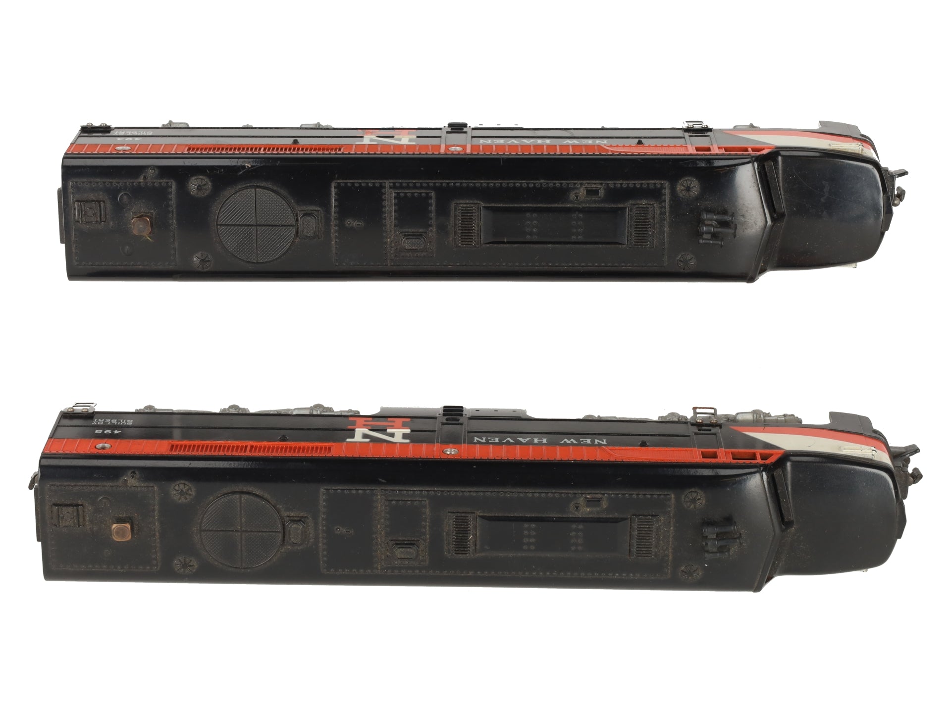 American Flyer 4945 Vintage S New Haven Alco AA Diesel Locomotive Set VG