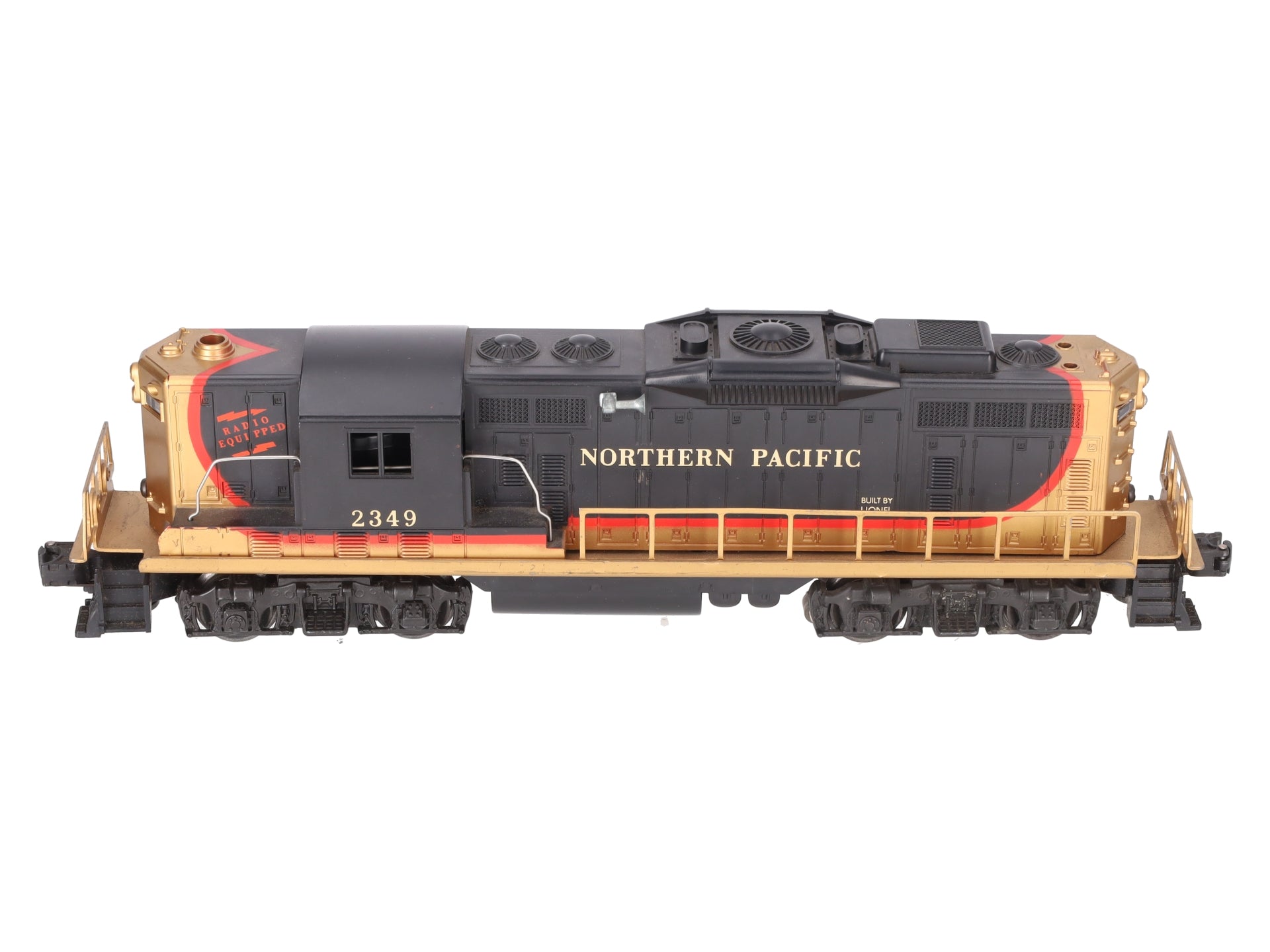 Lionel 2349 Vintage O Northern Pacific GP-9 Diesel Locomotive VG