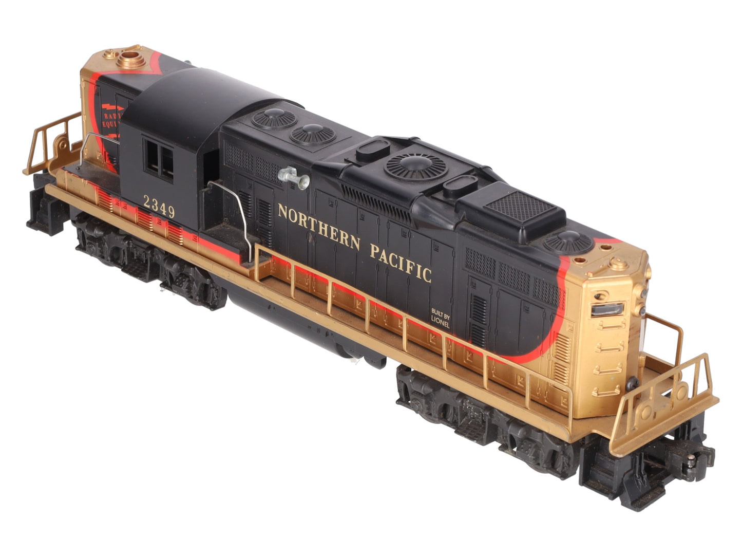Lionel 2349 Vintage O Northern Pacific GP-9 Diesel Locomotive VG