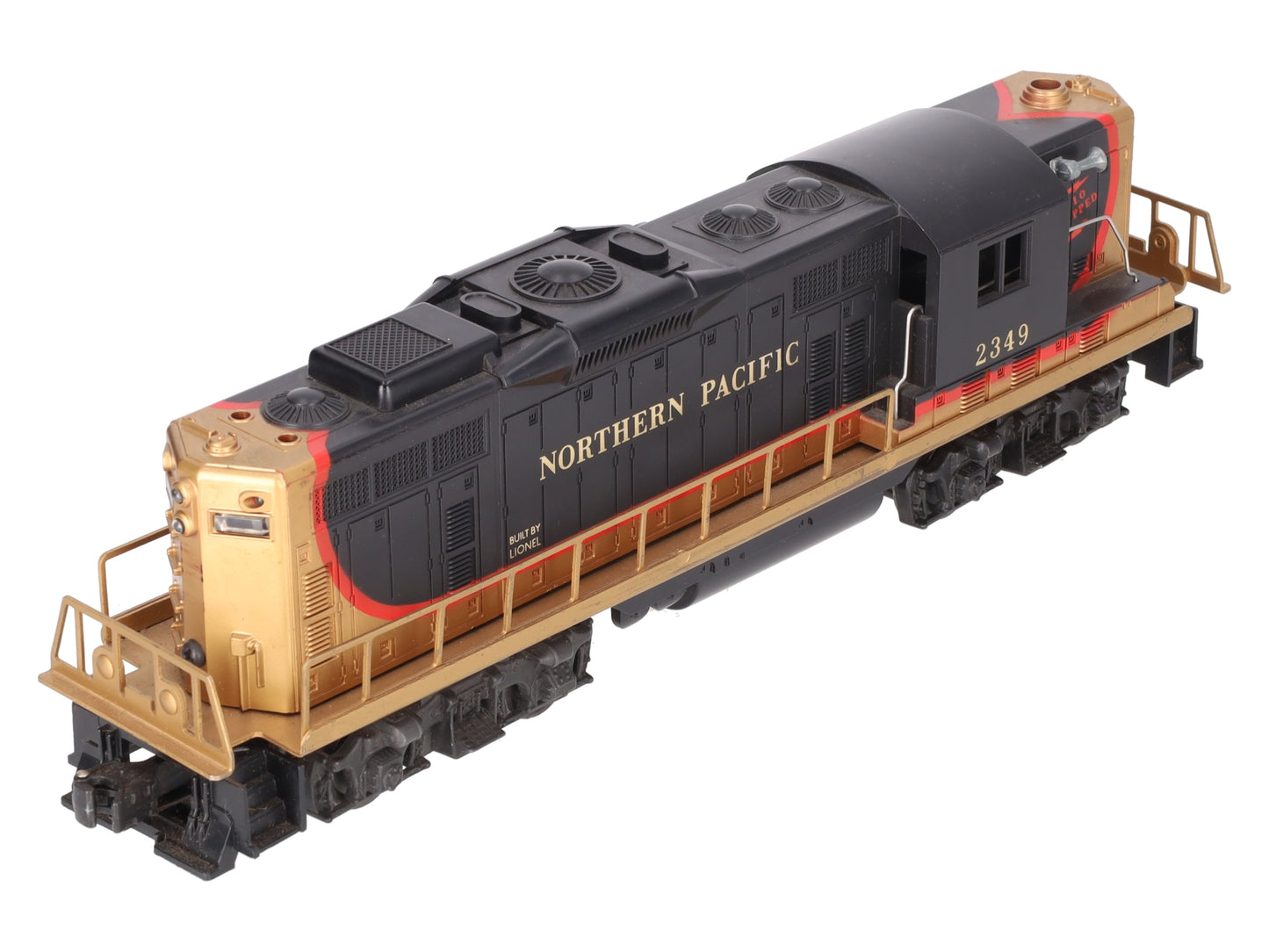 Lionel 2349 Vintage O Northern Pacific GP-9 Diesel Locomotive VG