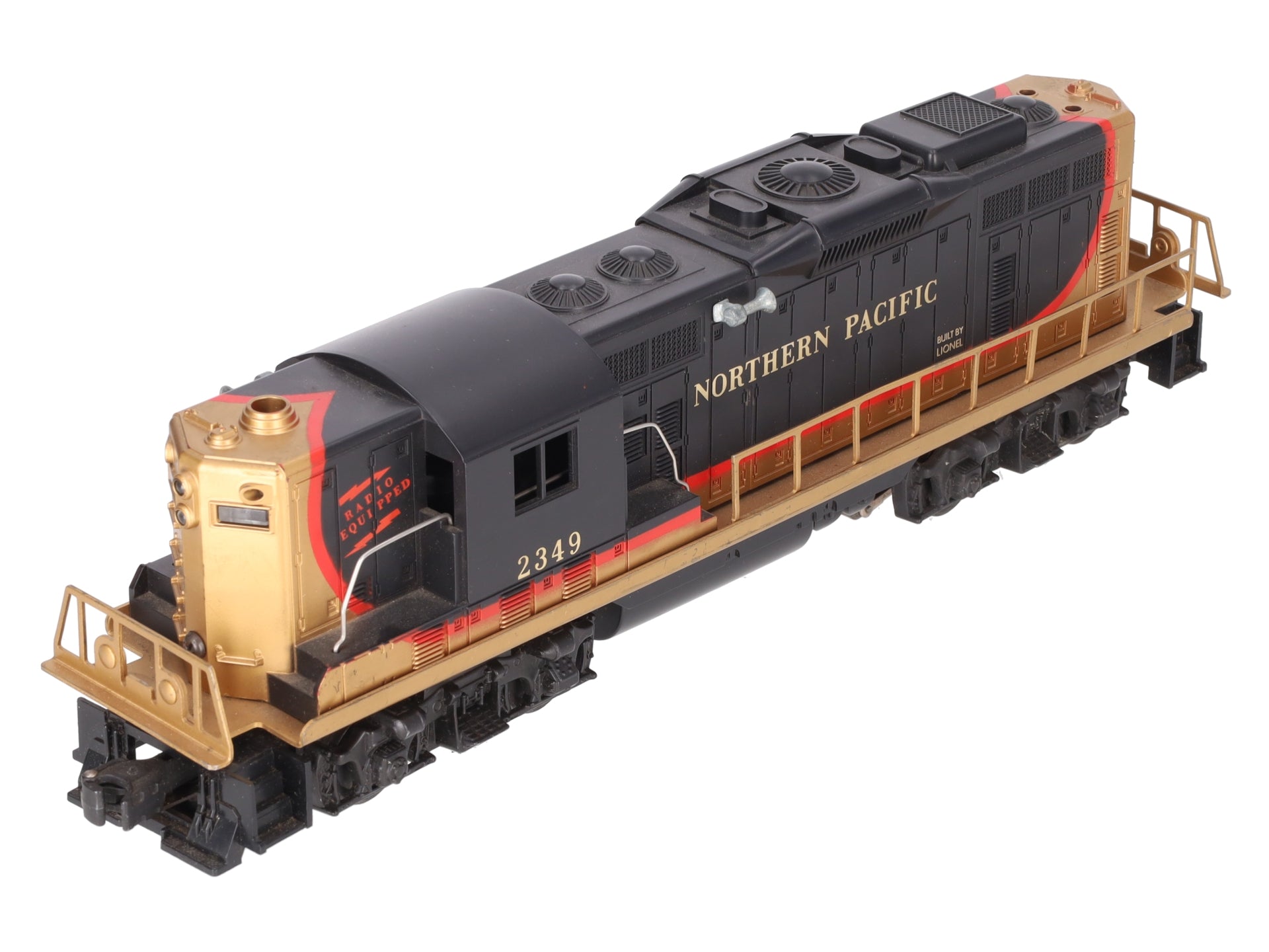 Lionel 2349 Vintage O Northern Pacific GP-9 Diesel Locomotive VG