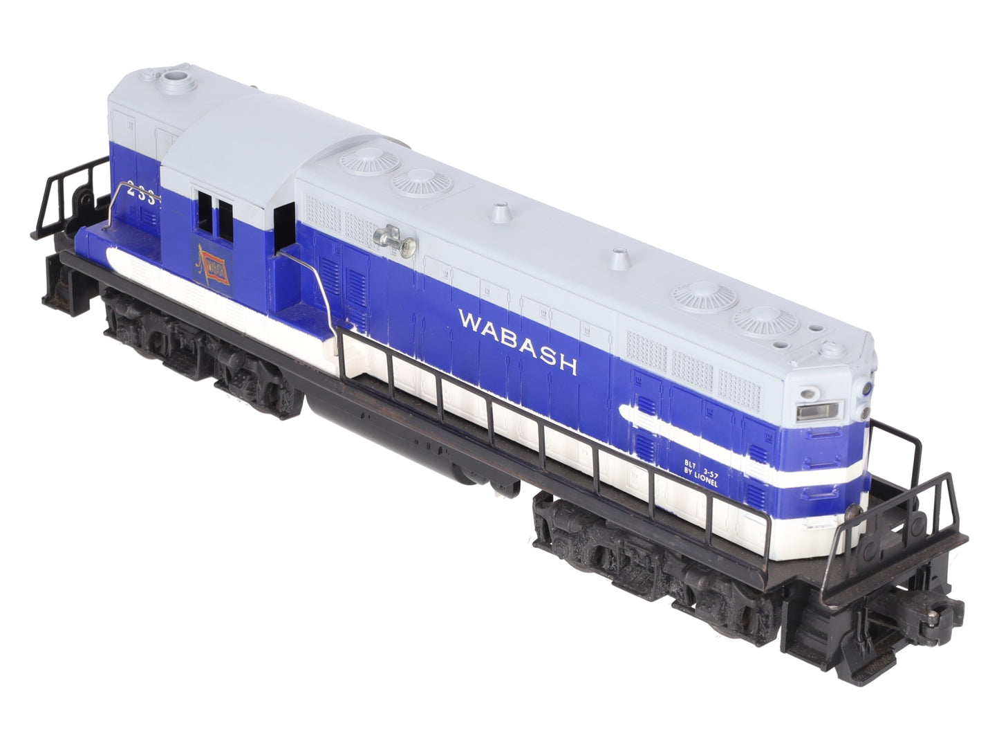 Lionel 2339 Vintage O Wabash GP-7 Powered Diesel Locomotive #2339 VG