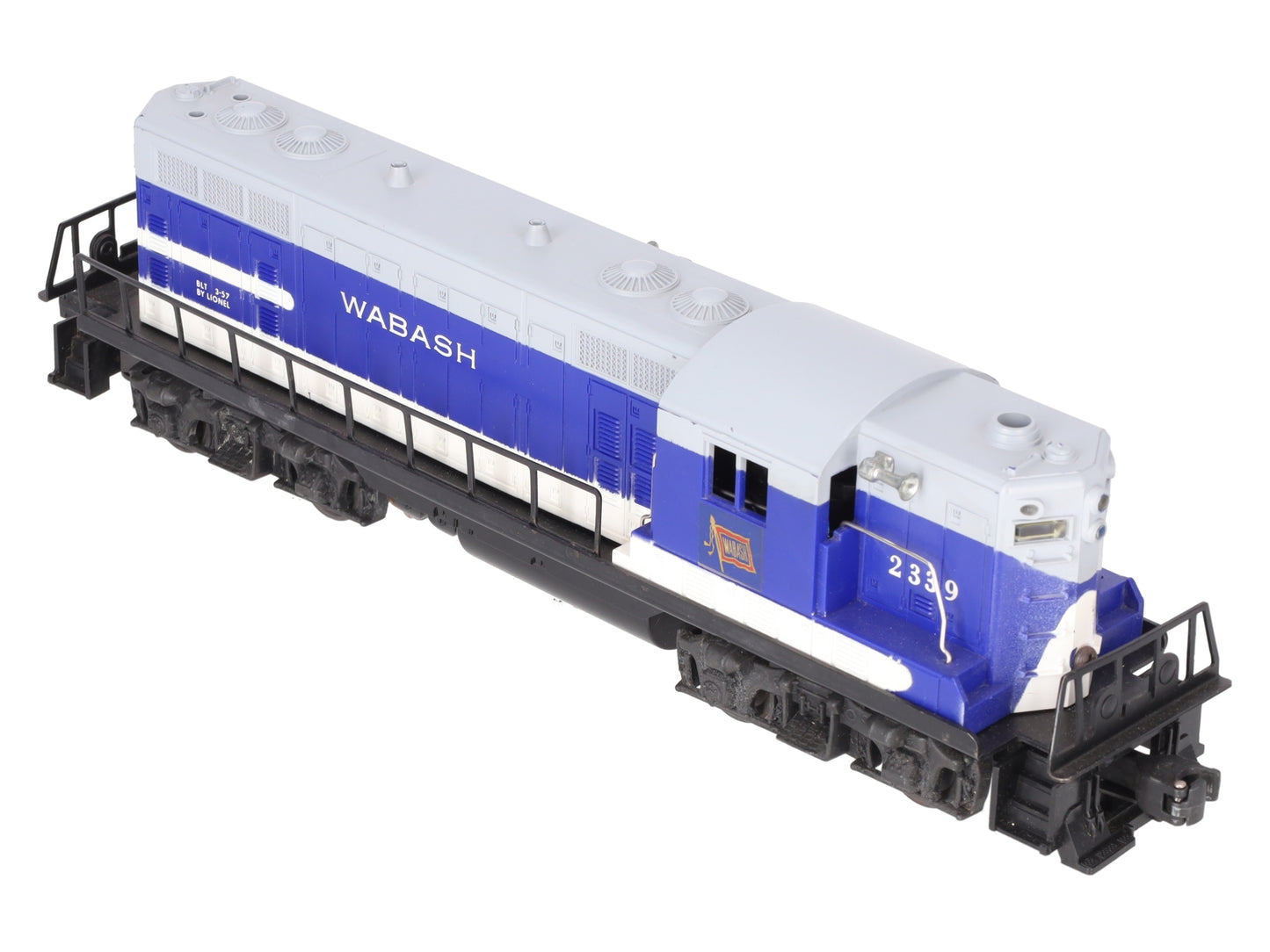 Lionel 2339 Vintage O Wabash GP-7 Powered Diesel Locomotive #2339 VG