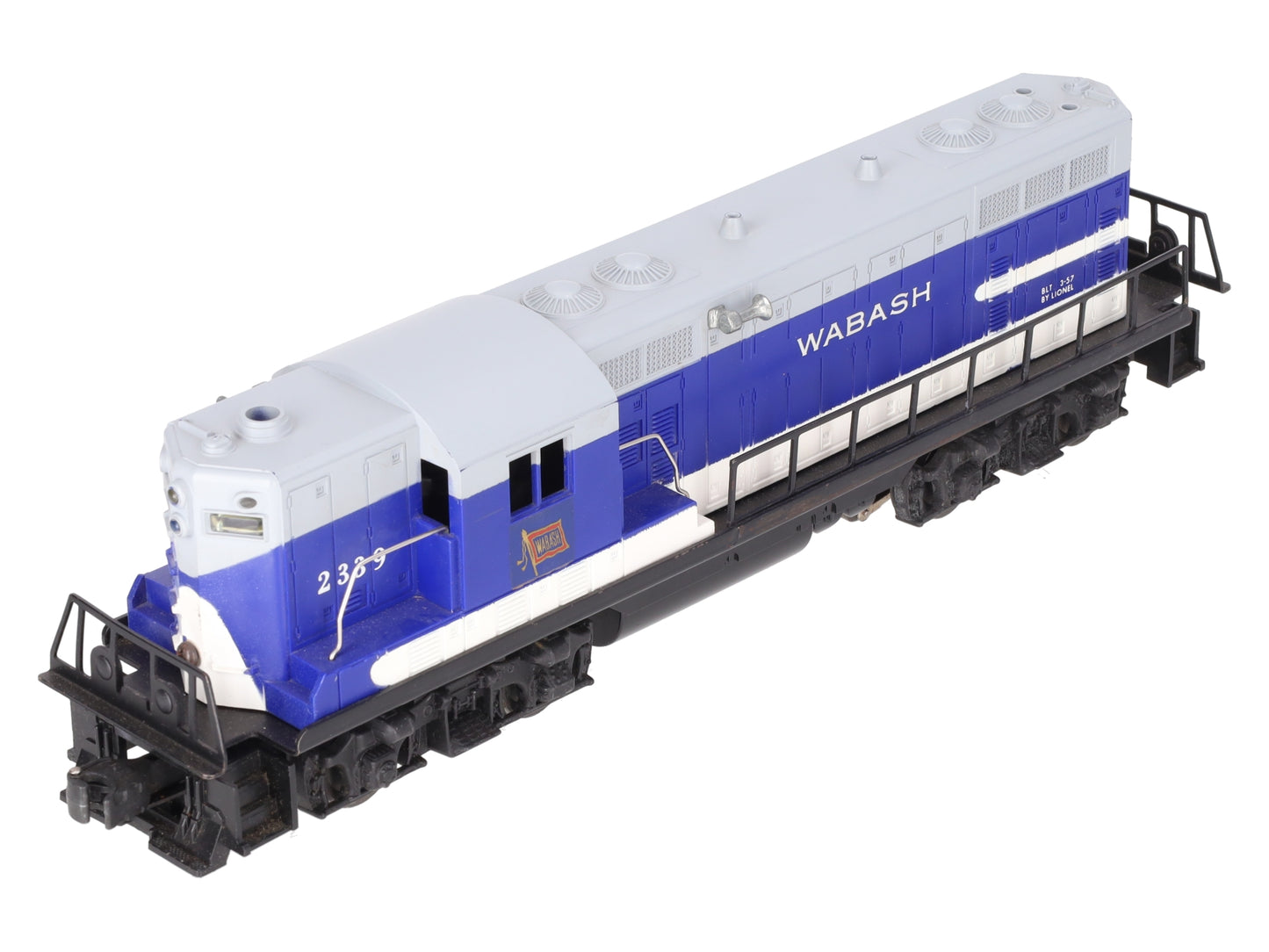Lionel 2339 Vintage O Wabash GP-7 Powered Diesel Locomotive #2339 VG